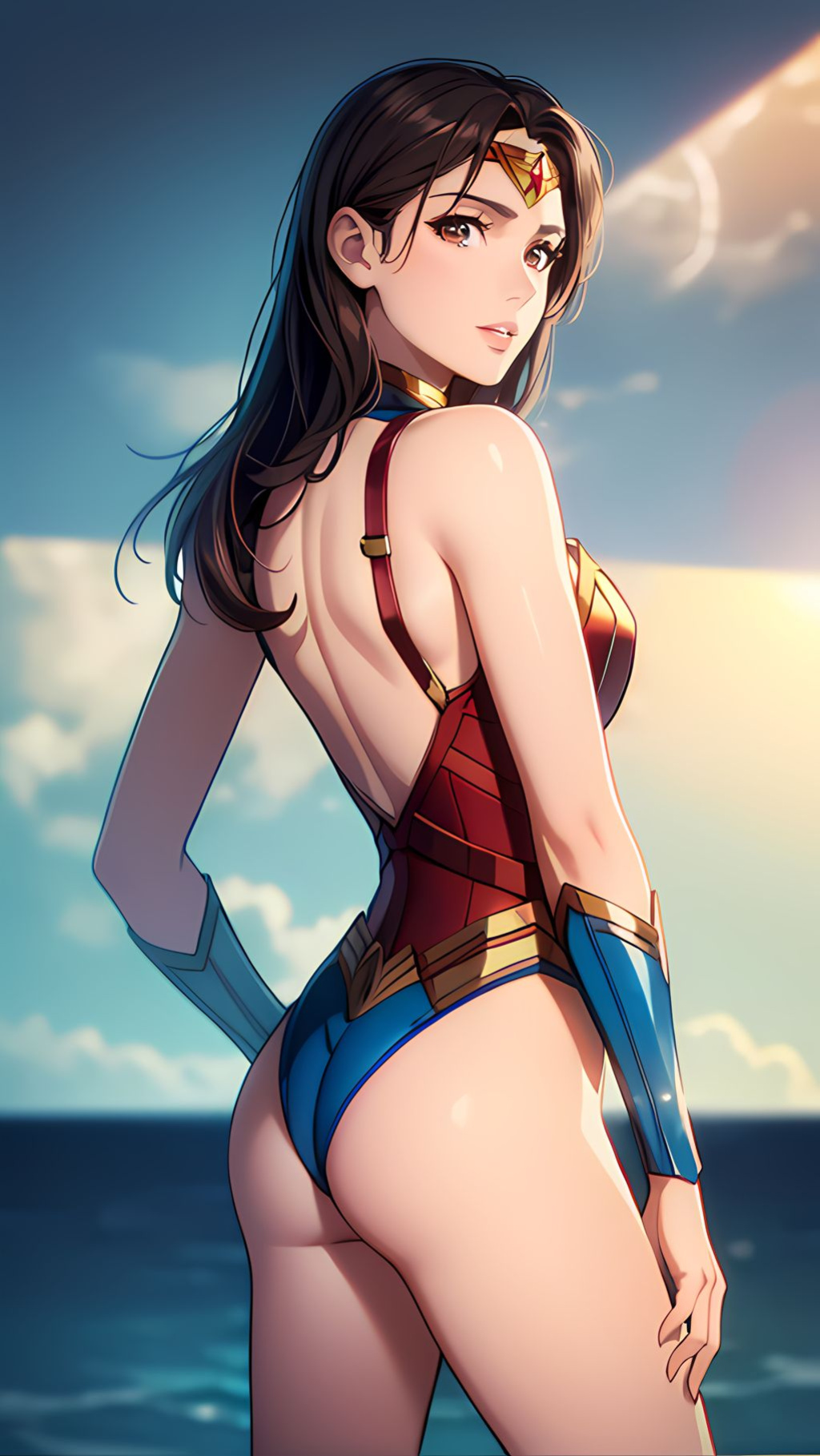 Wonder Woman by moohro [AI Generated]