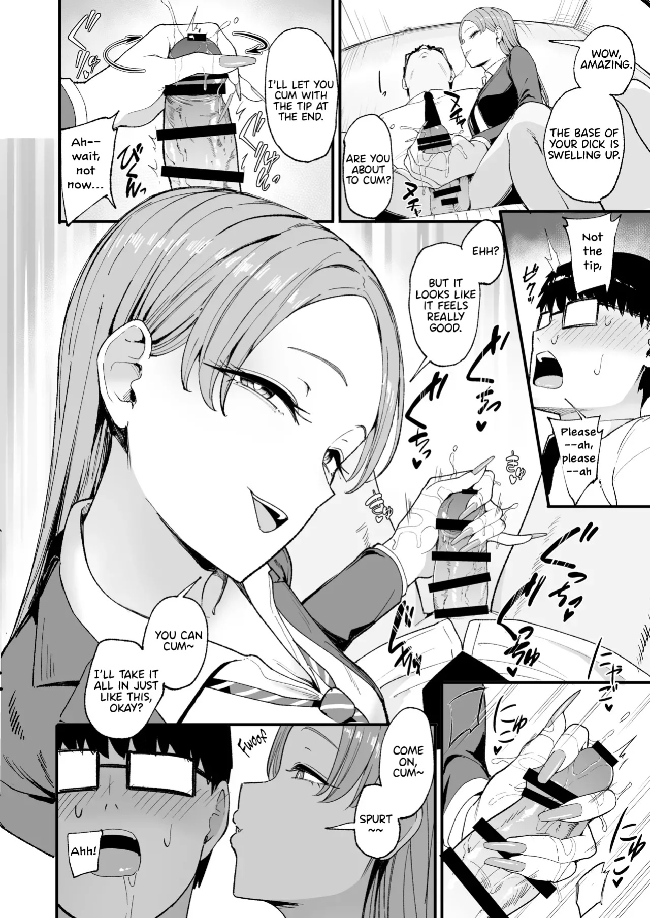 [Amagami Honpo (Manno)] Iribitari Gal ni Manko Tsukawasete Morau Hanashi 4 | The Gyaru I Hang Out with Lets Me Use Her Pussy 4 [Nipis Family]