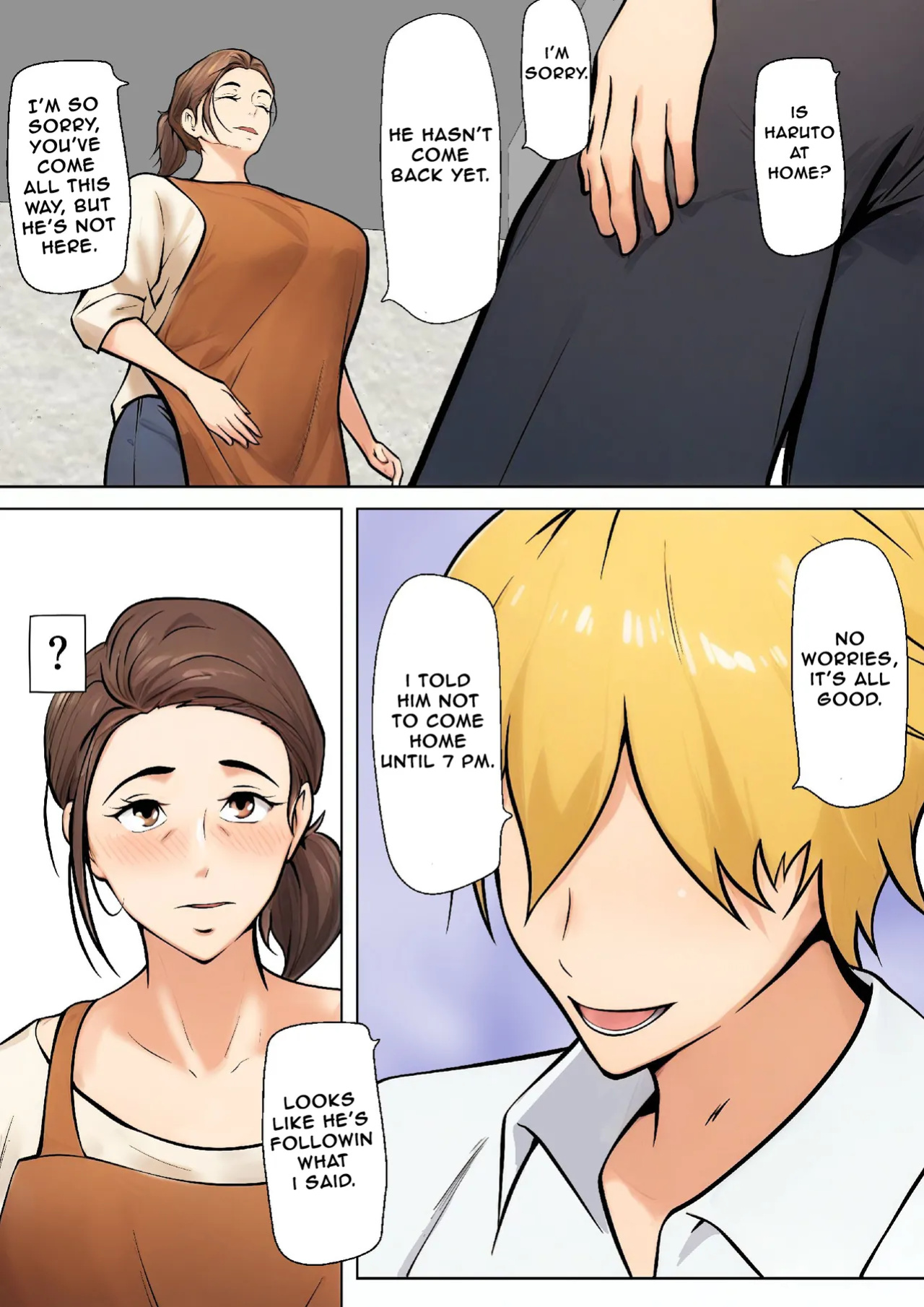 [Shimipan] PSEUDO ROMANCE WITH MY SON FRIEND [ENGLISH]