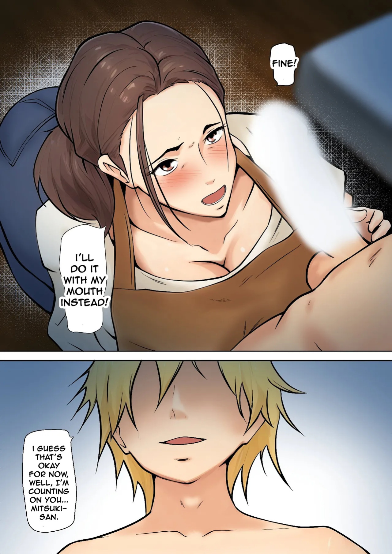 [Shimipan] PSEUDO ROMANCE WITH MY SON FRIEND [ENGLISH]