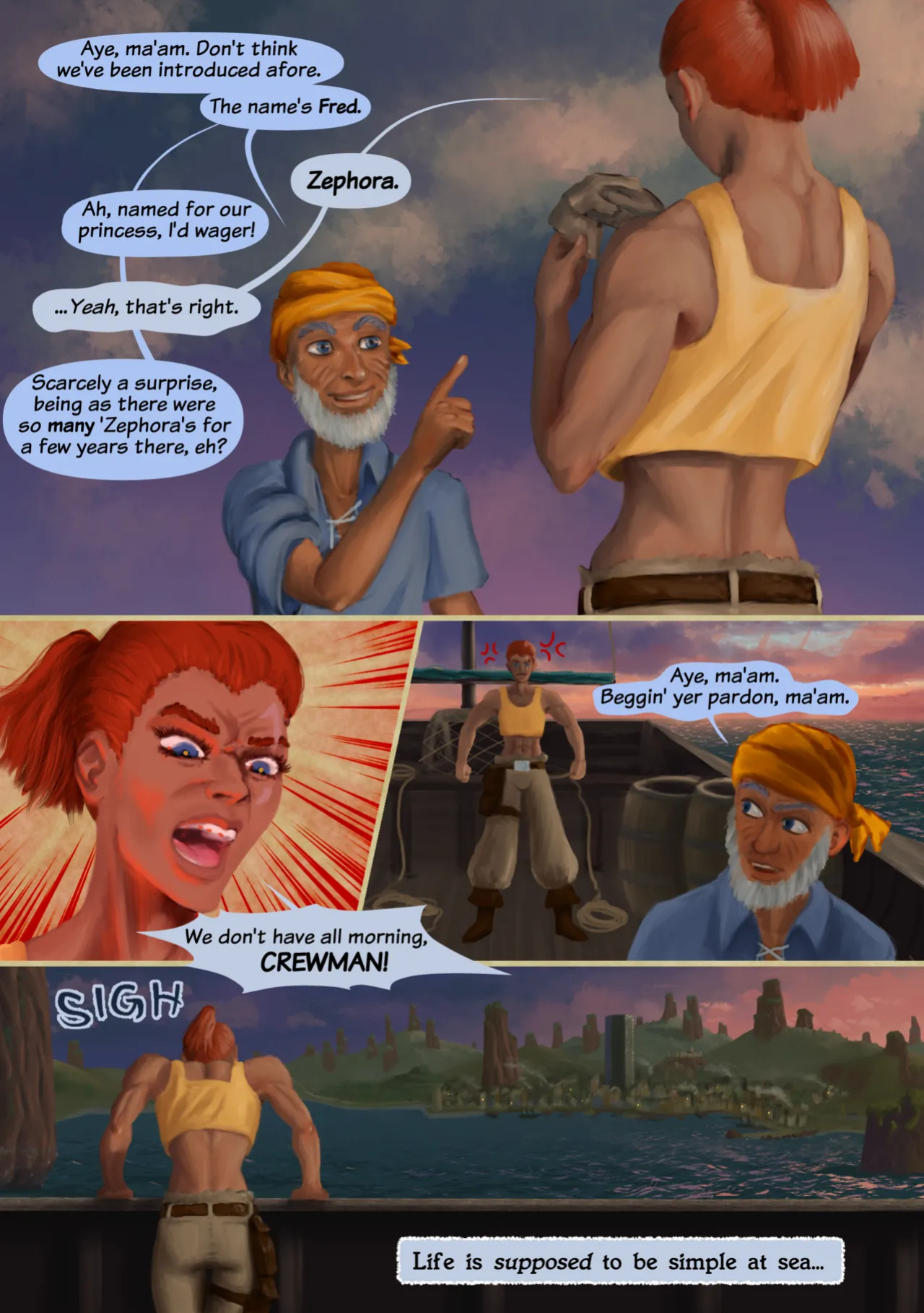 Serendipity of Three Crowns #01 "One Serendipitous Moment"