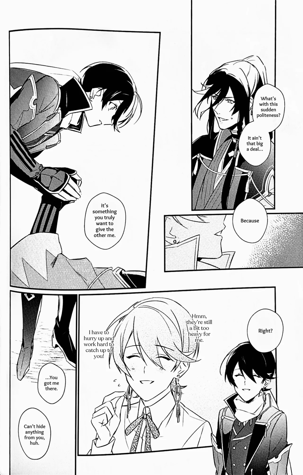 [Jibica (Hanaji)] Mimikazari Tenmatsuki | Memoirs of the Earrings (Touken Ranbu) [mayabird]