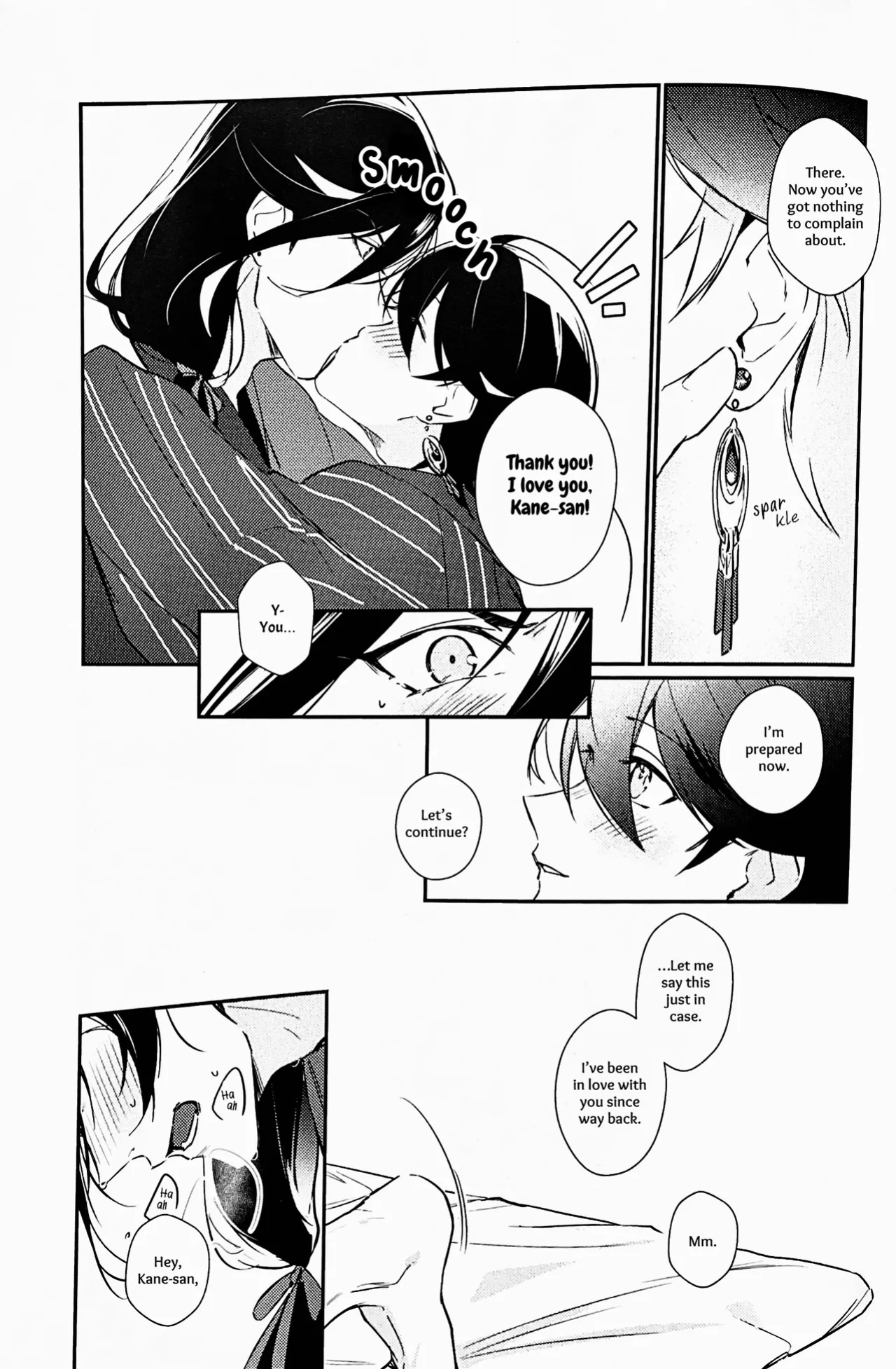[Jibica (Hanaji)] Mimikazari Tenmatsuki | Memoirs of the Earrings (Touken Ranbu) [mayabird]