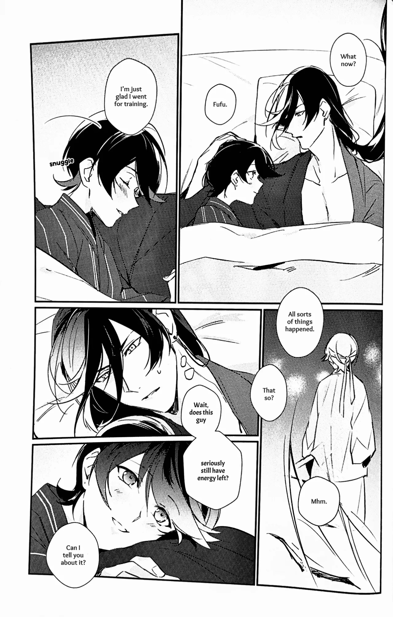 [Jibica (Hanaji)] Mimikazari Tenmatsuki | Memoirs of the Earrings (Touken Ranbu) [mayabird]