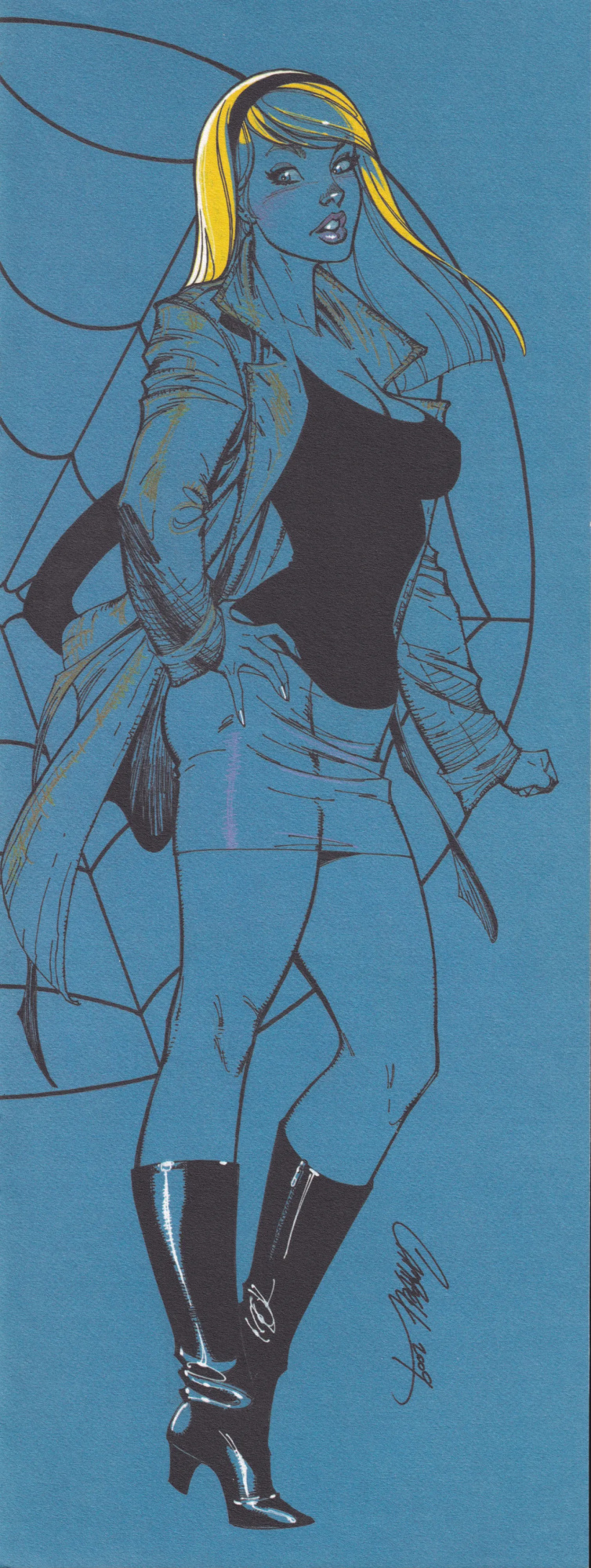 [J. Scott Campbell] Tall Sketchbook