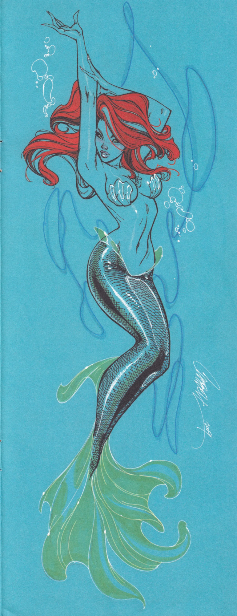 [J. Scott Campbell] Tall Sketchbook