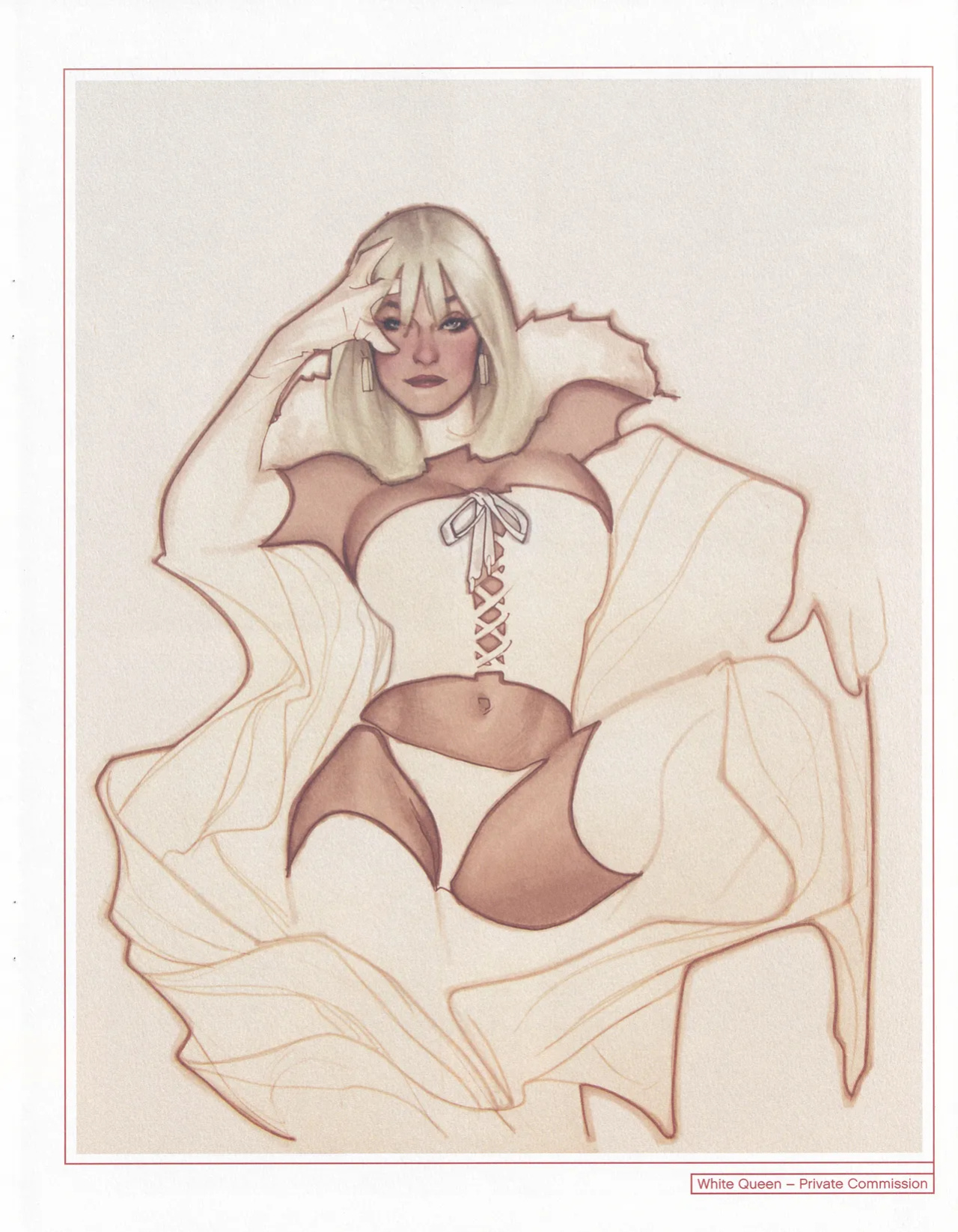 Adam Hughes 2007 Sketchbook