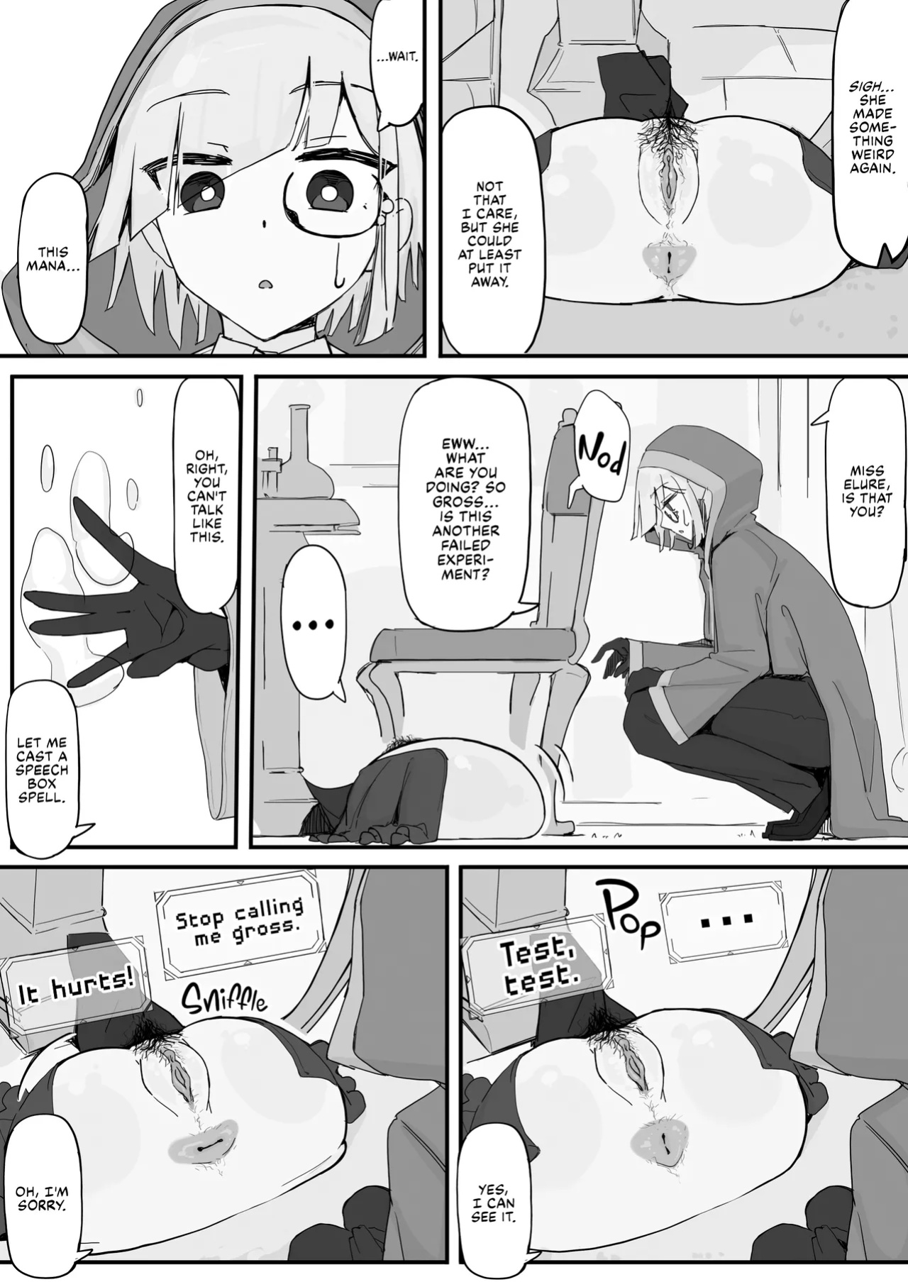 [Shirabe Shiki] Onaho ni Nareru Potion ① | Onahole Potion ① [Fap It Scans]