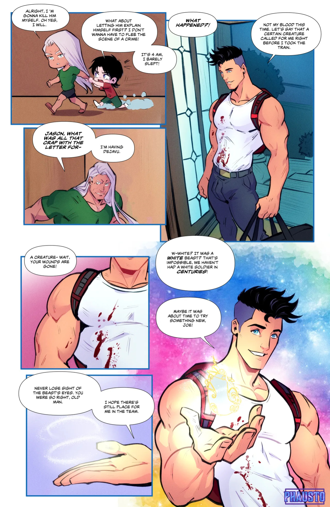 [Phausto] Dimensional Soldiers G #3 (HD) [Eng]