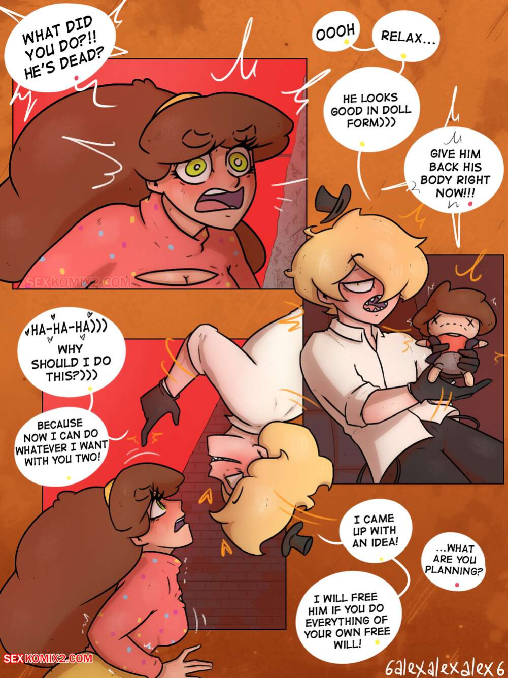 Gravity Falls. Weirdmageddon. 6alexalexalex6. sexkomix2.com