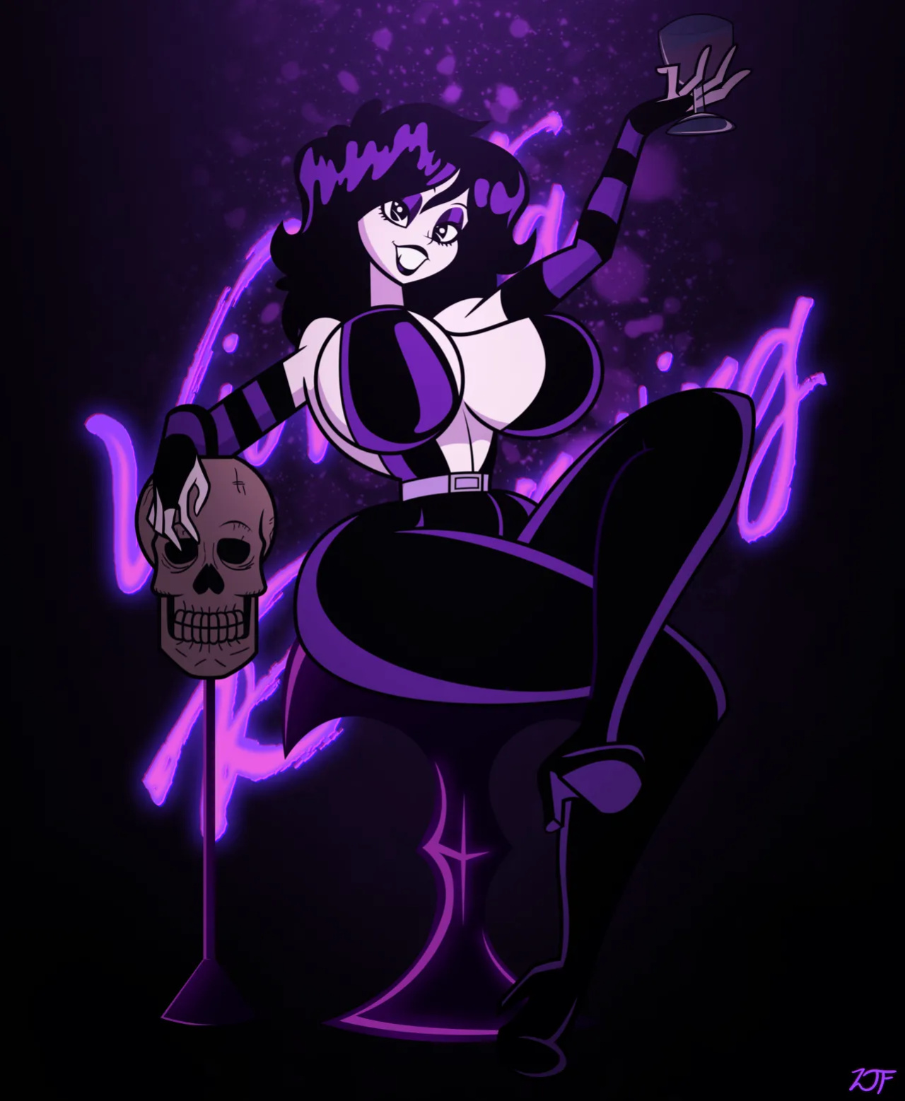 [RustySh4ckl3ford] Violetta Ravenwing (OC)