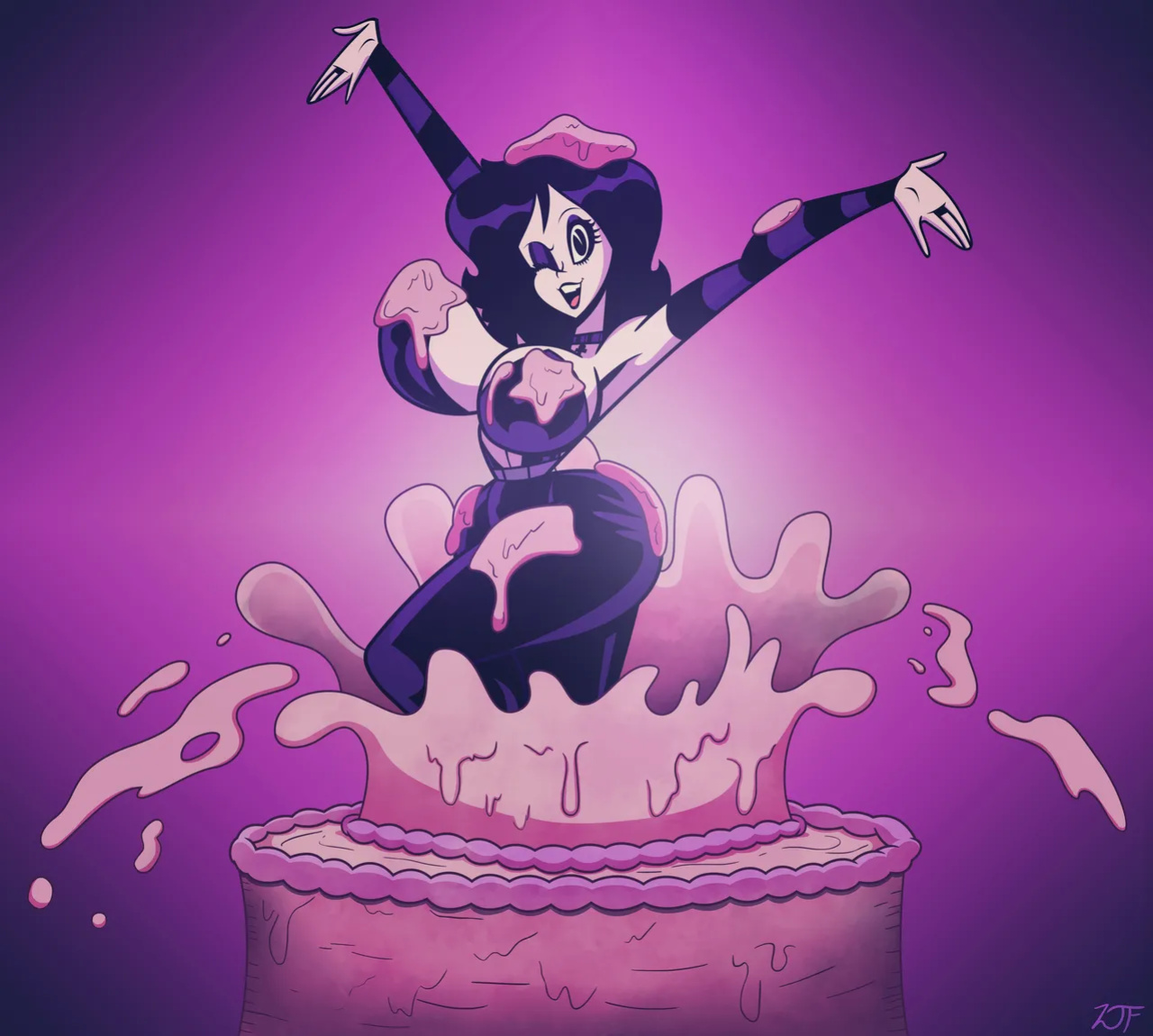 [RustySh4ckl3ford] Violetta Ravenwing (OC)
