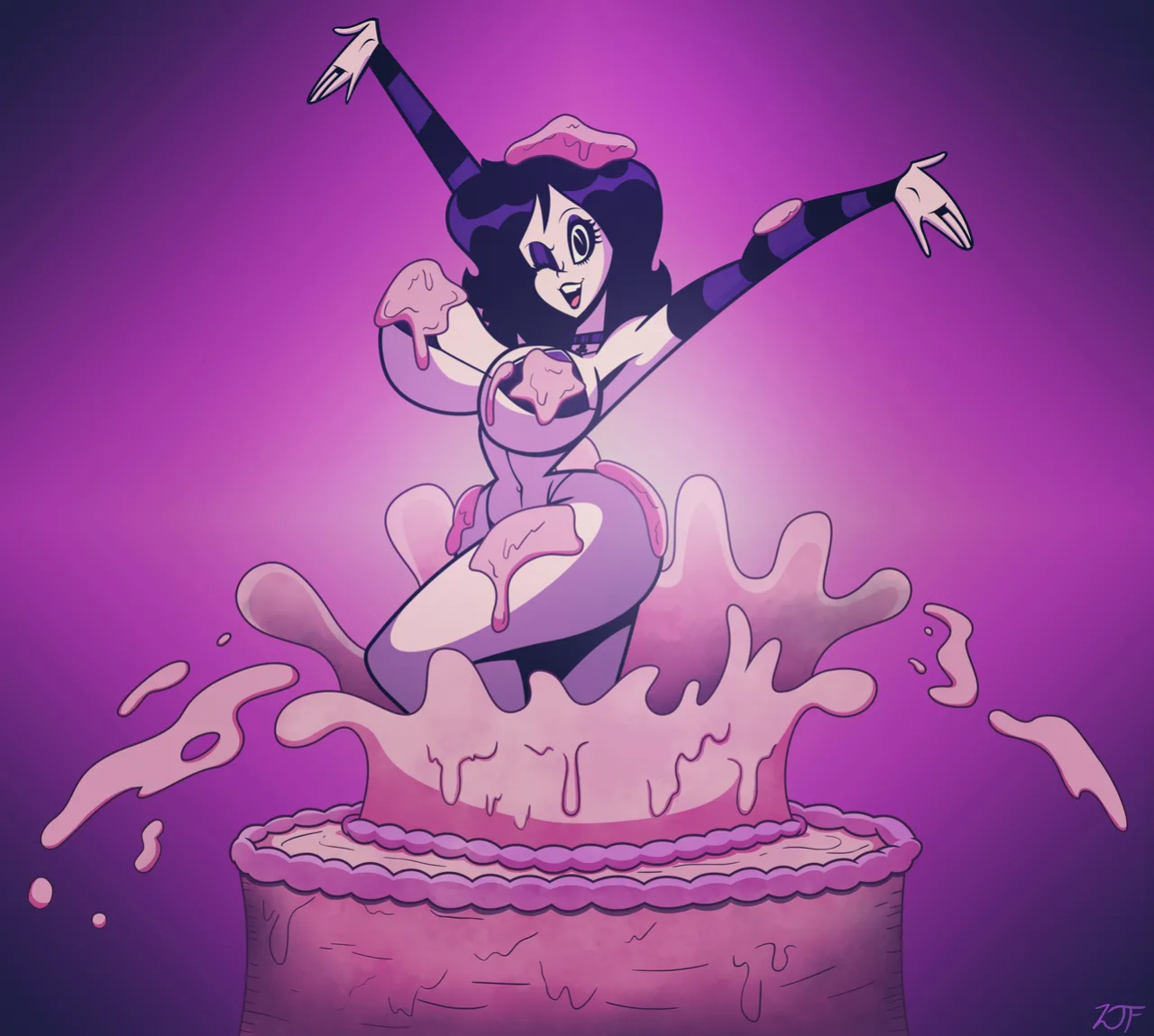 [RustySh4ckl3ford] Violetta Ravenwing (OC)