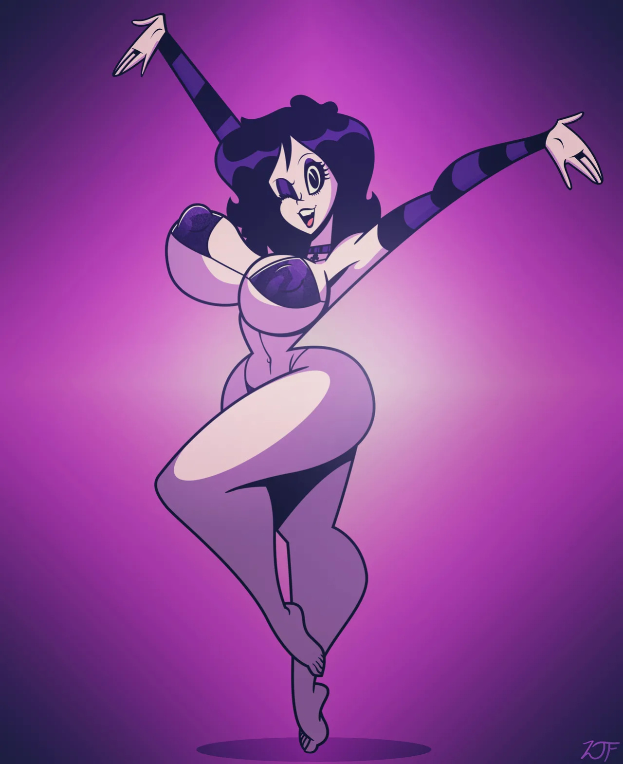 [RustySh4ckl3ford] Violetta Ravenwing (OC)