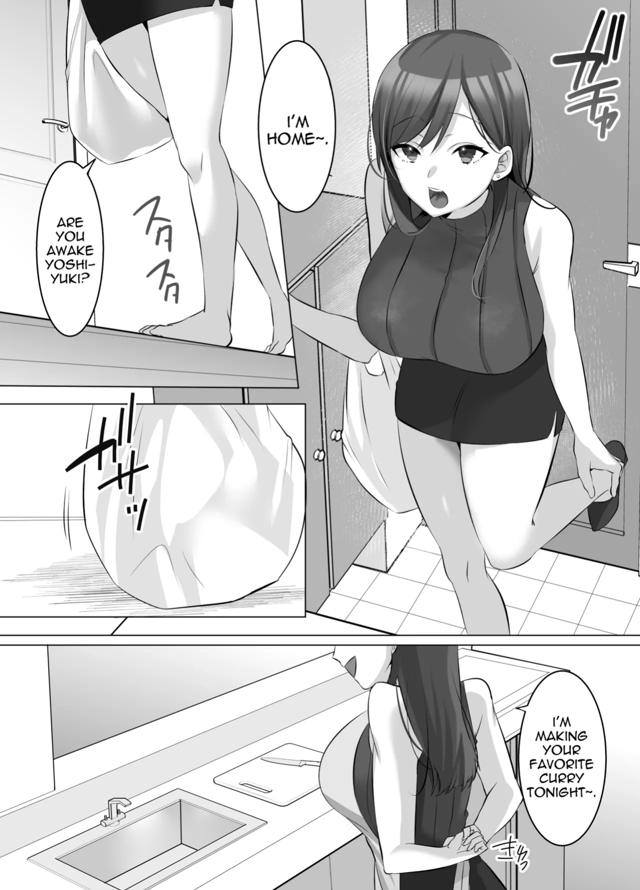 [Comichi Pota] Hyoui de Gravure Idol o Ore no Mono ni Someageru Hanashi | Gravure Idol Possession