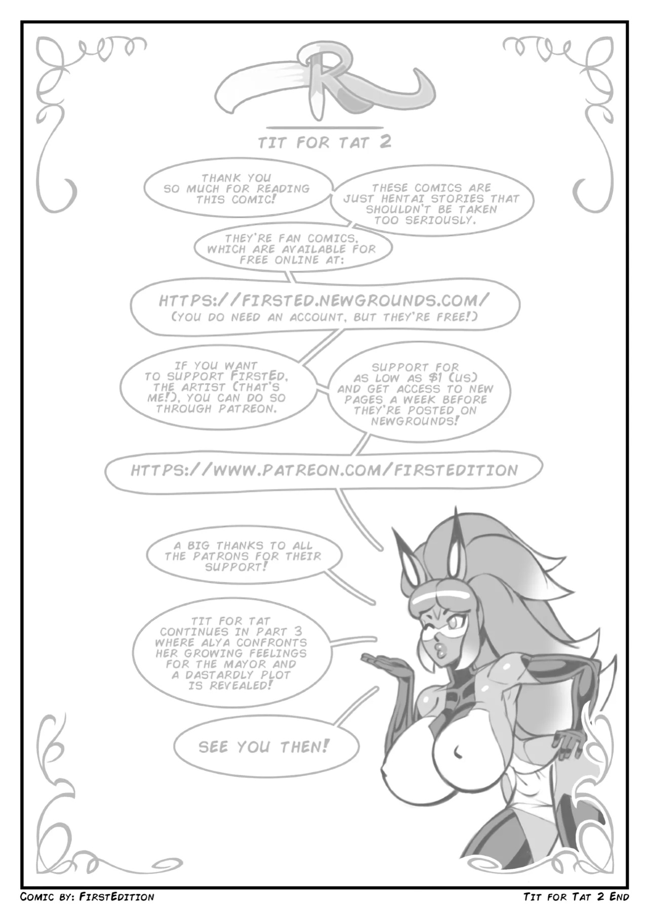 [FirstEd] Rena Rouge: Tit for Tat (Miraculous Ladybug)