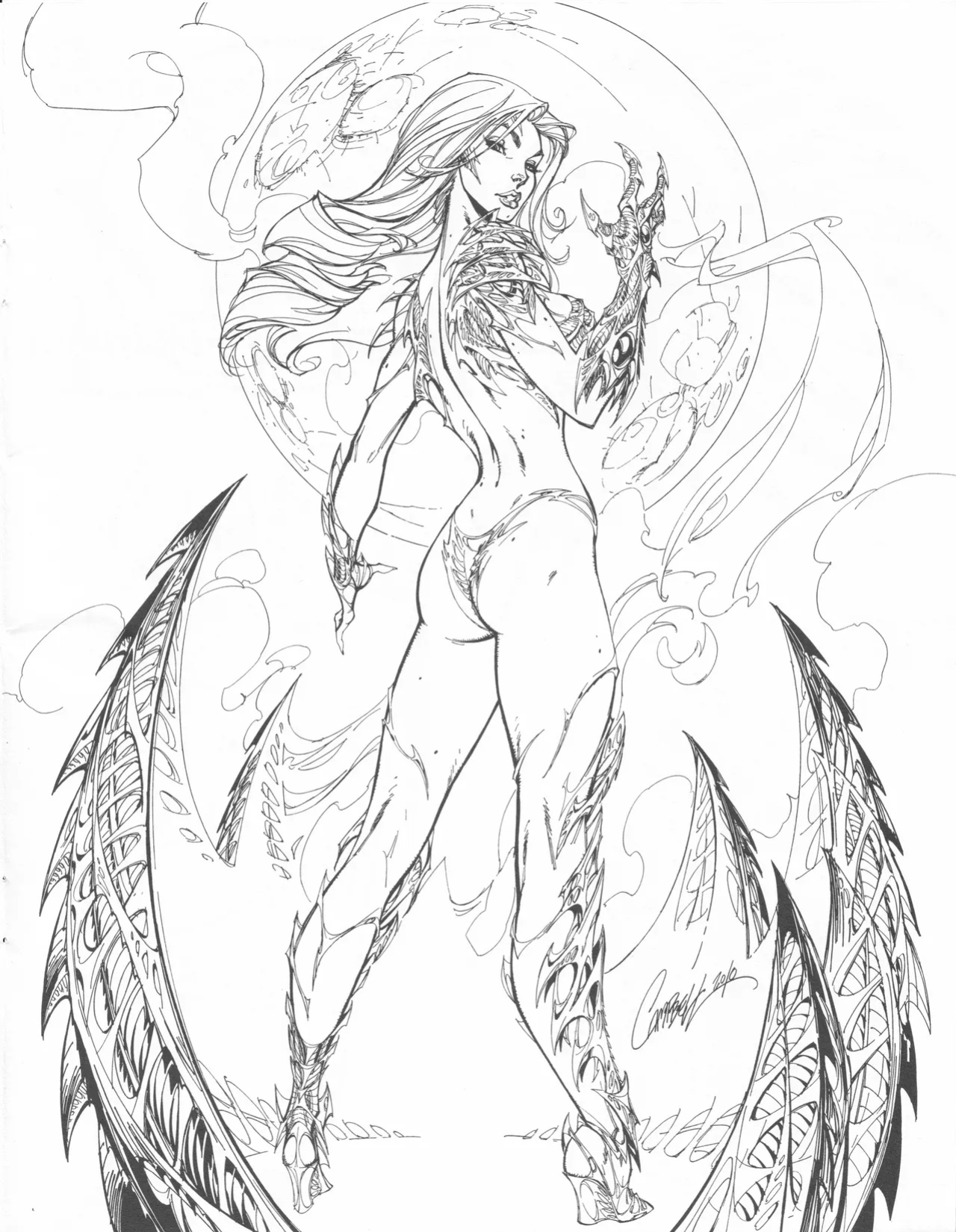 [J. Scott Campbell] More Gray Area Sketchbook