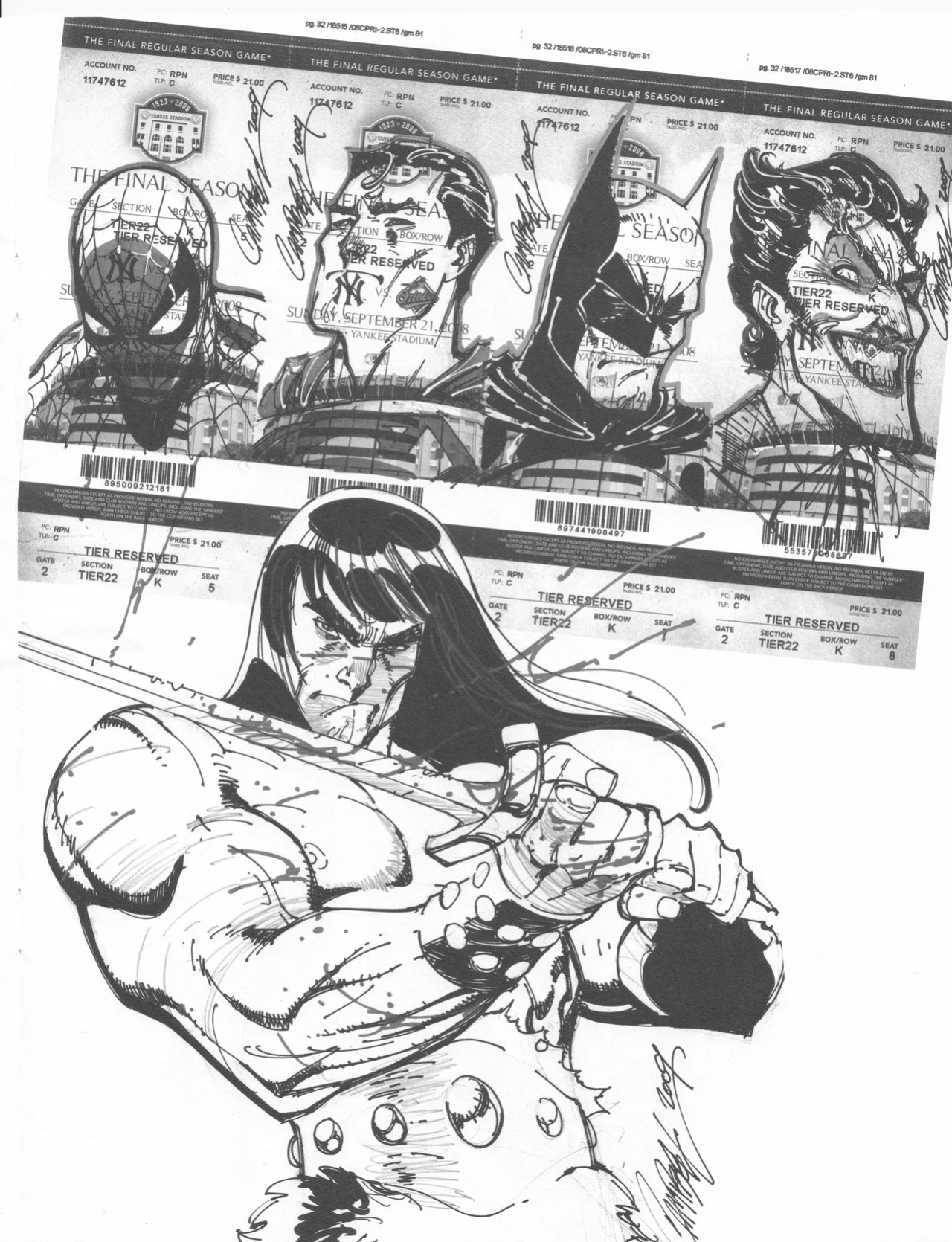 [J. Scott Campbell] More Gray Area Sketchbook