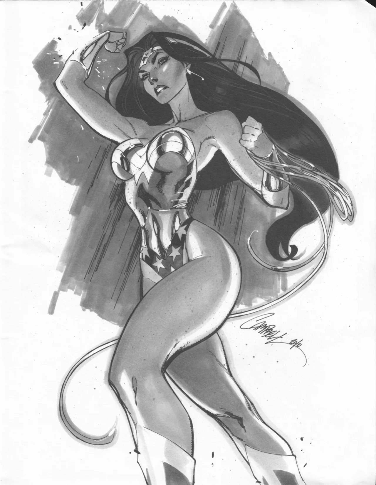 [J. Scott Campbell] More Gray Area Sketchbook