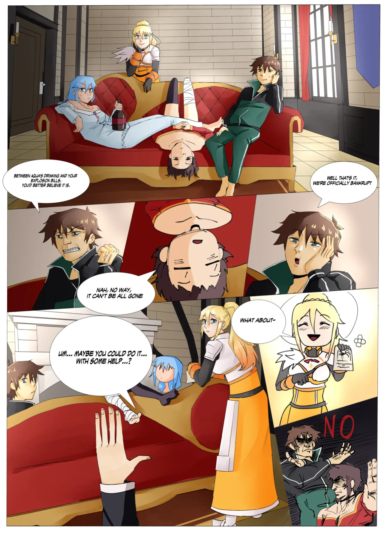 pivk00 - Konosuba WG - Heroines’ Feast [ English / Complete ]
