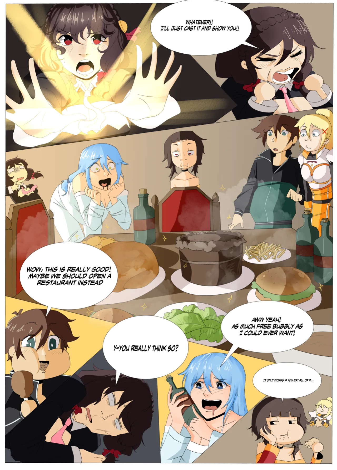 pivk00 - Konosuba WG - Heroines’ Feast [ English / Complete ]