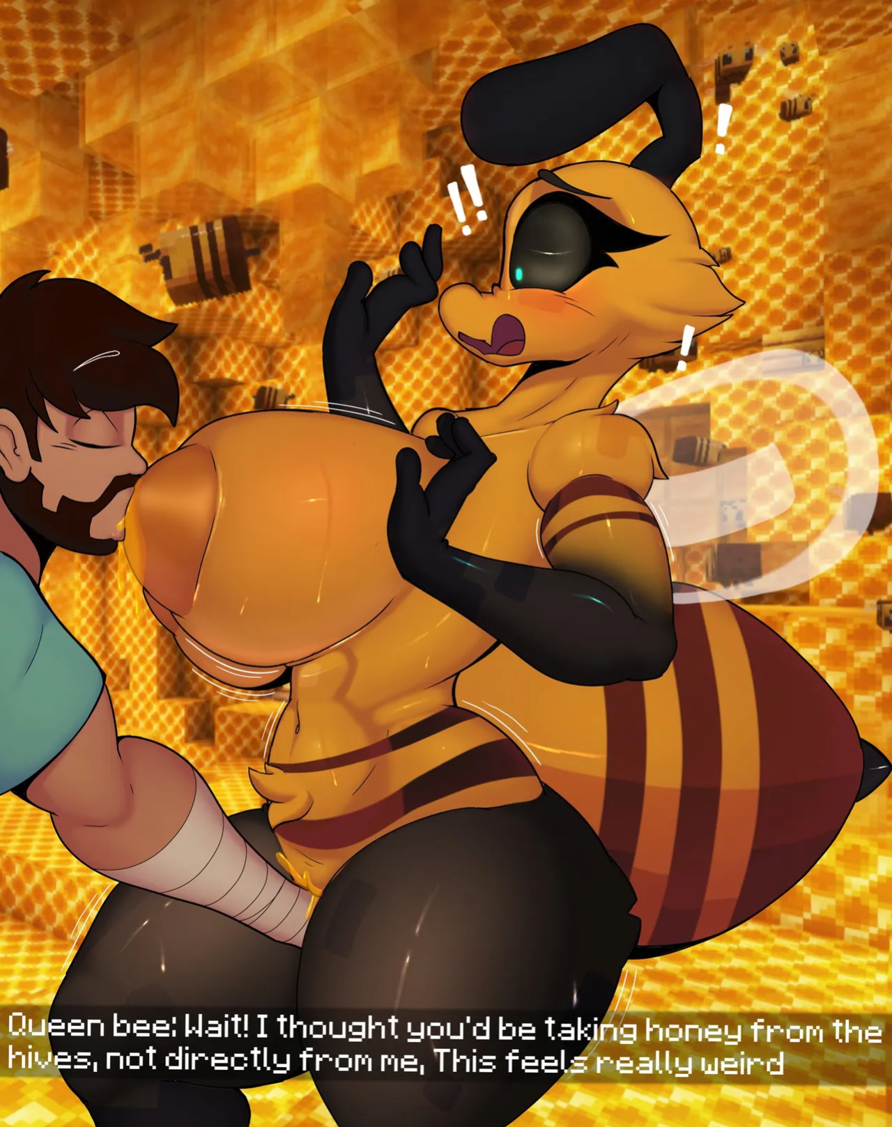 [FoxGumie] Minecraft Queen Bee