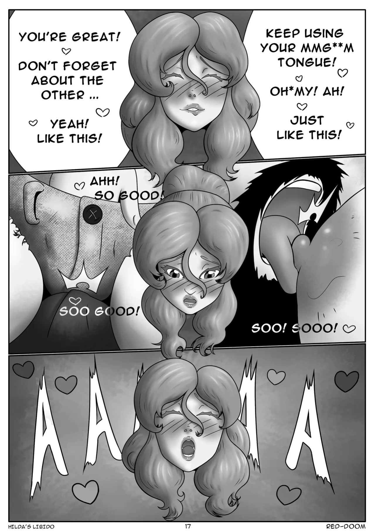 [Red-Doom] Hilda's Libido Ch. 1-3 (Pokemon)