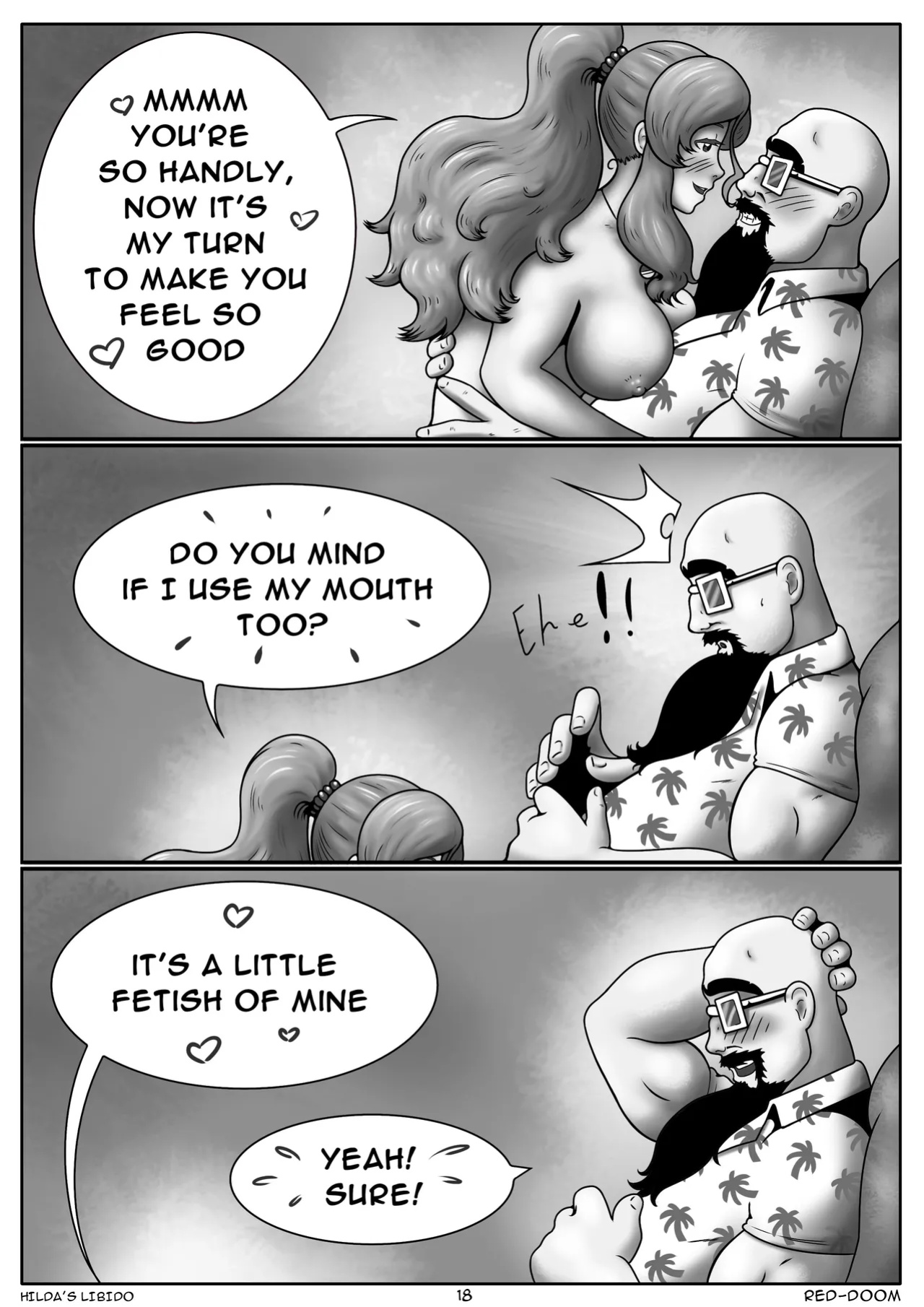 [Red-Doom] Hilda's Libido Ch. 1-3 (Pokemon)