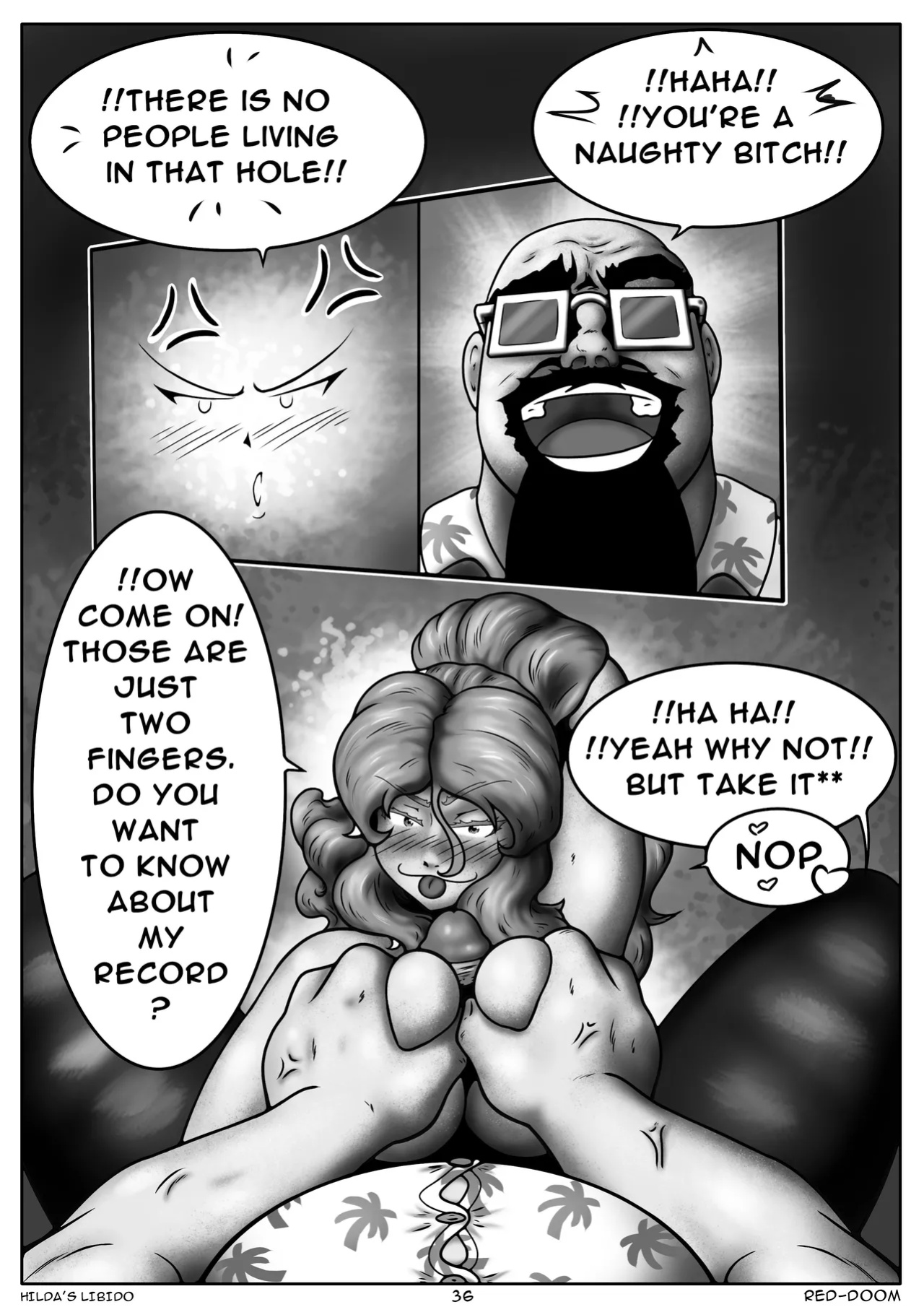 [Red-Doom] Hilda's Libido Ch. 1-3 (Pokemon)