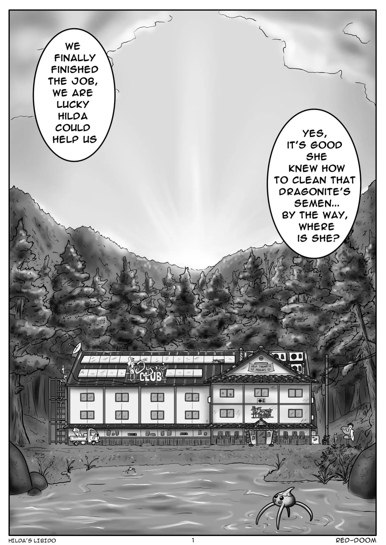 [Red-Doom] Hilda's Libido Ch. 1-3 (Pokemon)