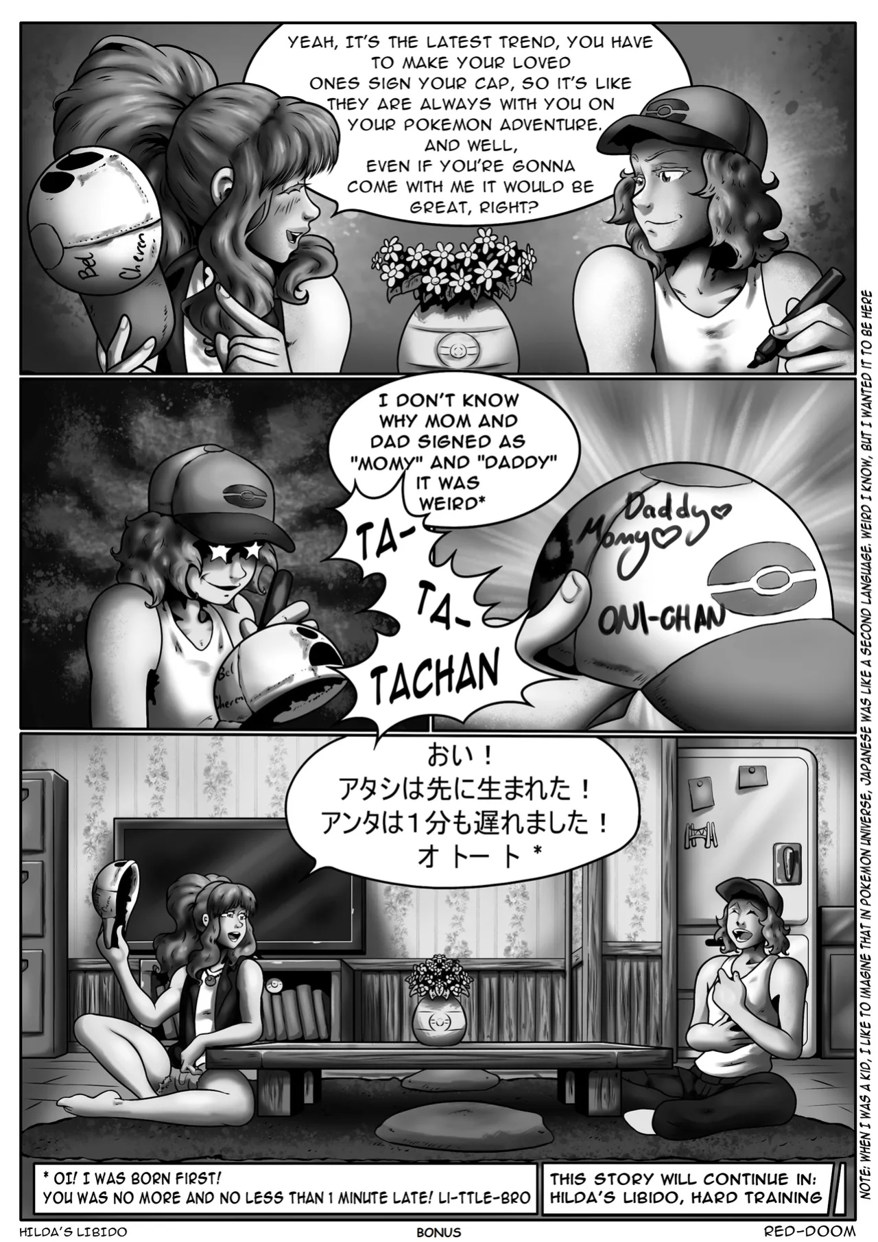 [Red-Doom] Hilda's Libido Ch. 1-3 (Pokemon)