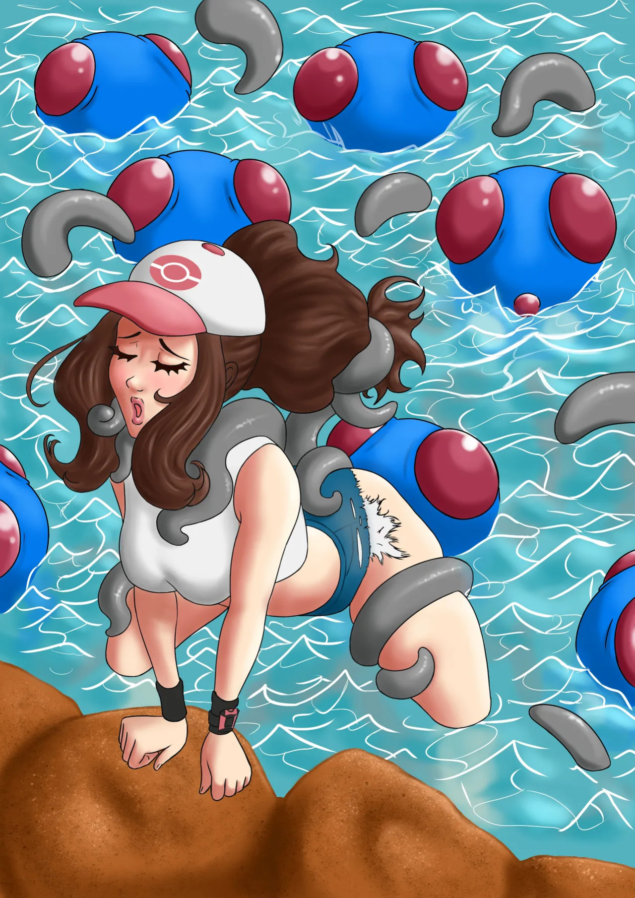 [Red-Doom] Hilda's Libido Ch. 1-3 (Pokemon)