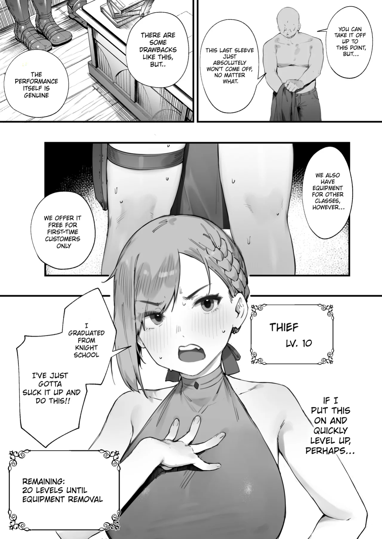 [Nigiri Usagi] Hen na Soubi no Sei de O◯nko Kowareteshimatta de wa Nai ka! [Incomplete]