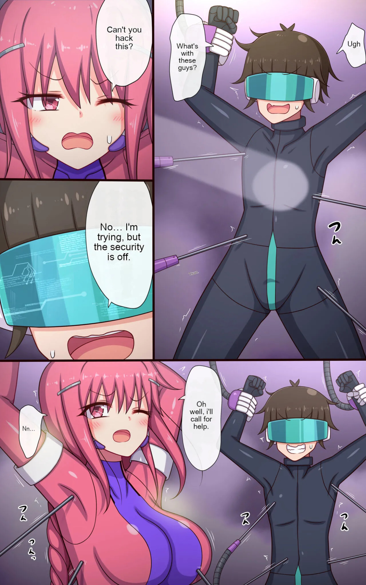 Male and Female Tickle Sex Trap Translated