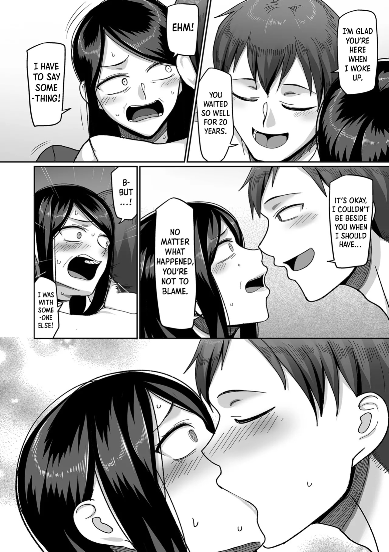 [Yamamoto Zenzen] Kaede to Junpei no Baai 1 | Kaede and Junpei’s Story 1 (Nijuunen (Fu) Itchi) [Shiro Translation]