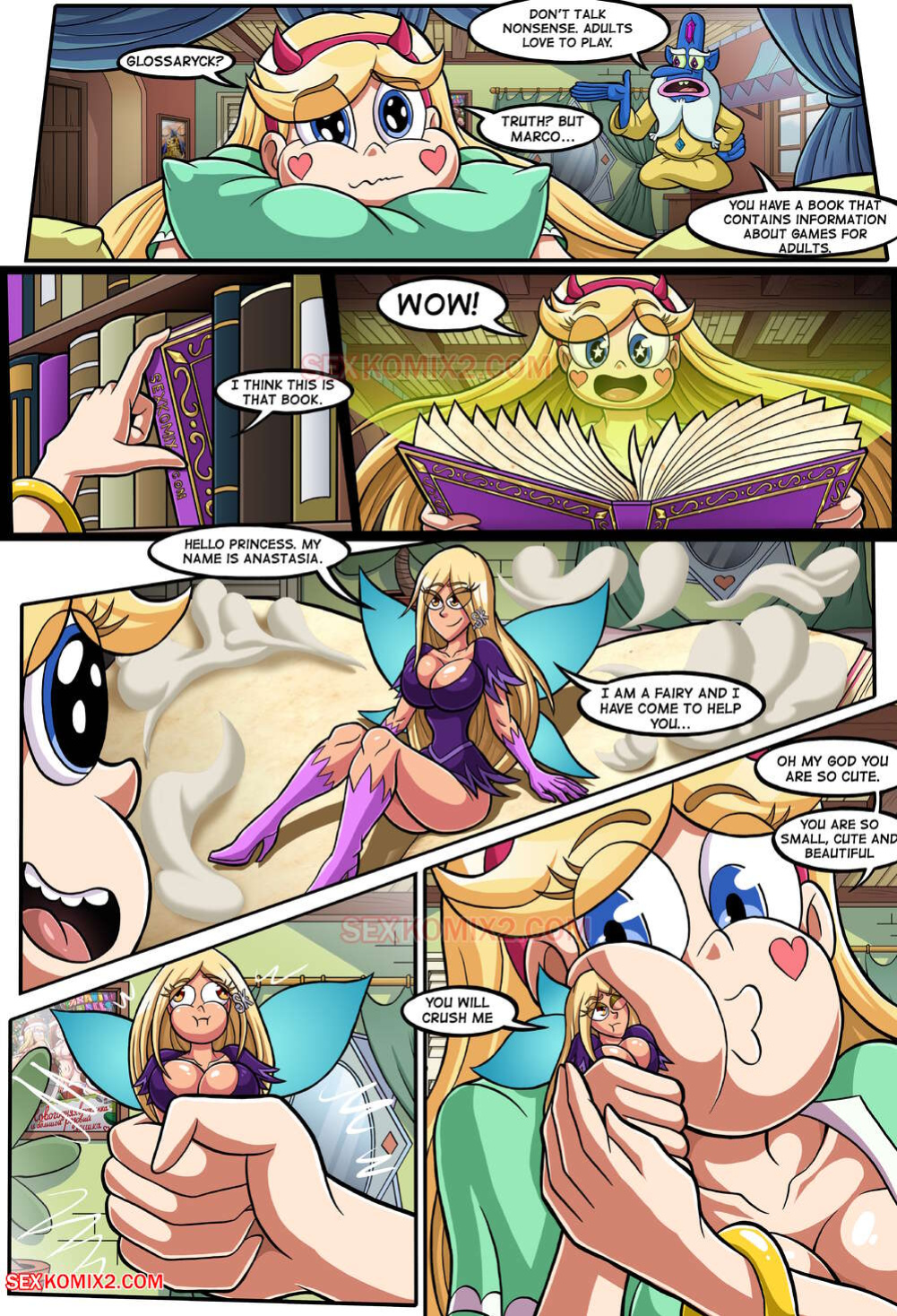 Star vs. Star and wonderful sex. by sexkomix2.com