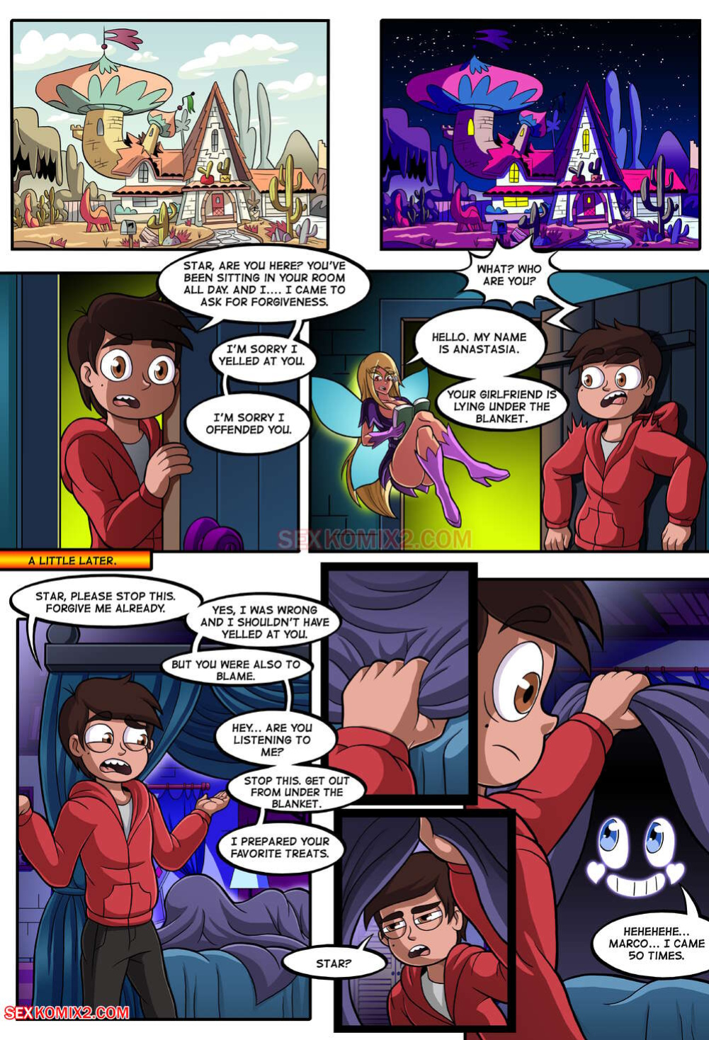 Star vs. Star and wonderful sex. by sexkomix2.com