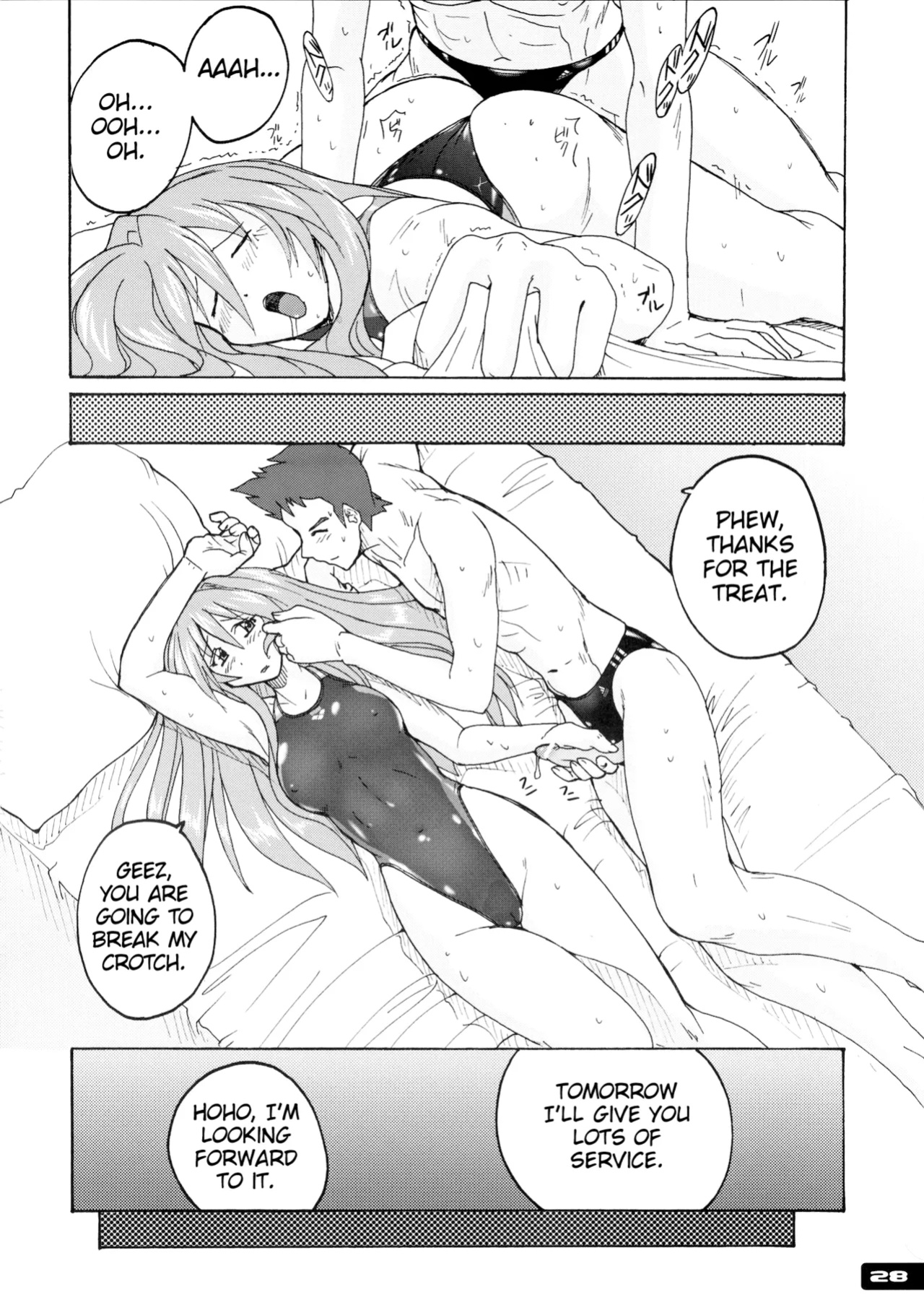 (C77) [Nyanko Batake (Murasaki Nyaa)] Pitapita Kyouei Mizugi - for Competition swimsuit fetist & high cut bottoms fleaks 1-3 Soushuuhen