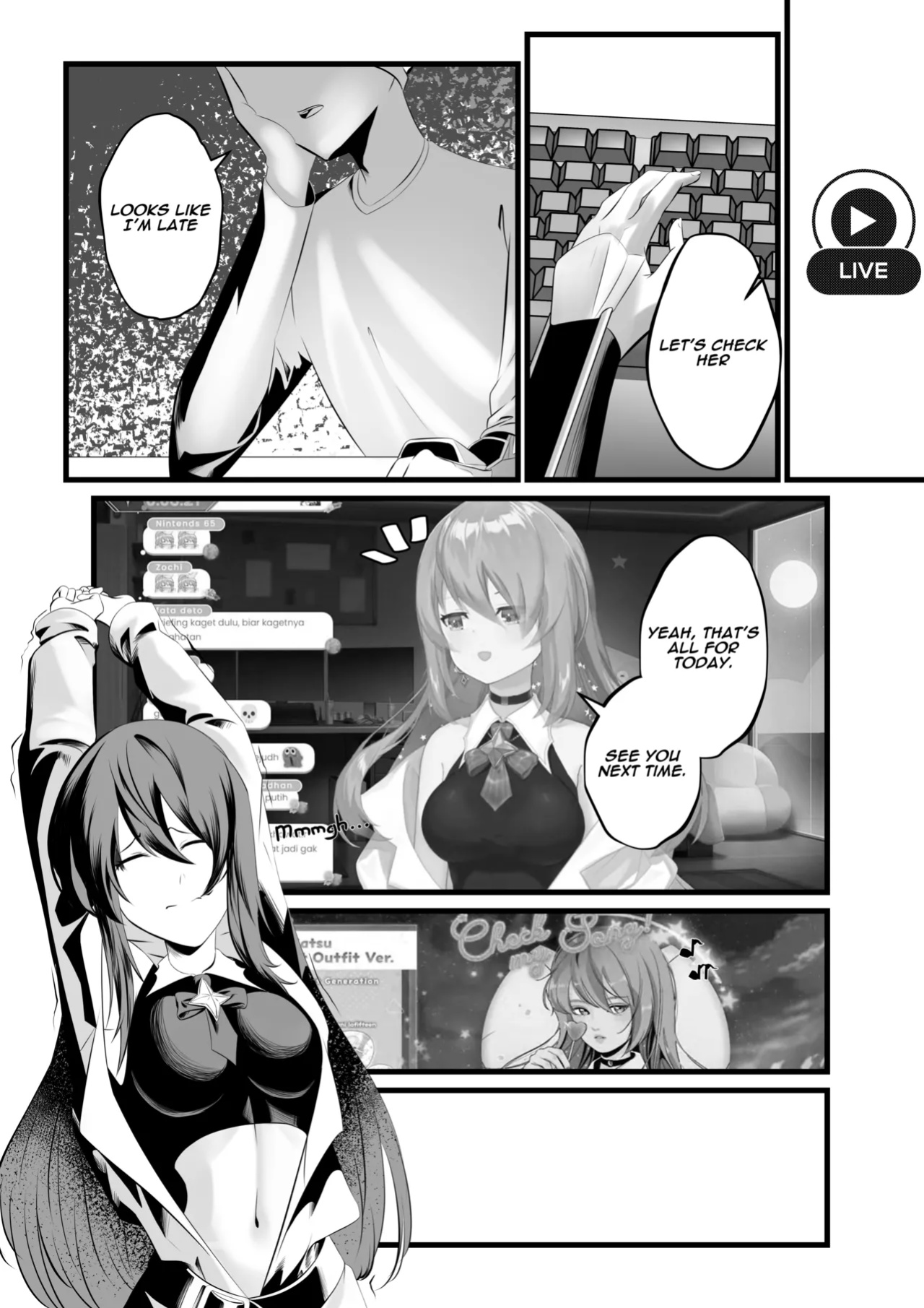 Moona's pent up