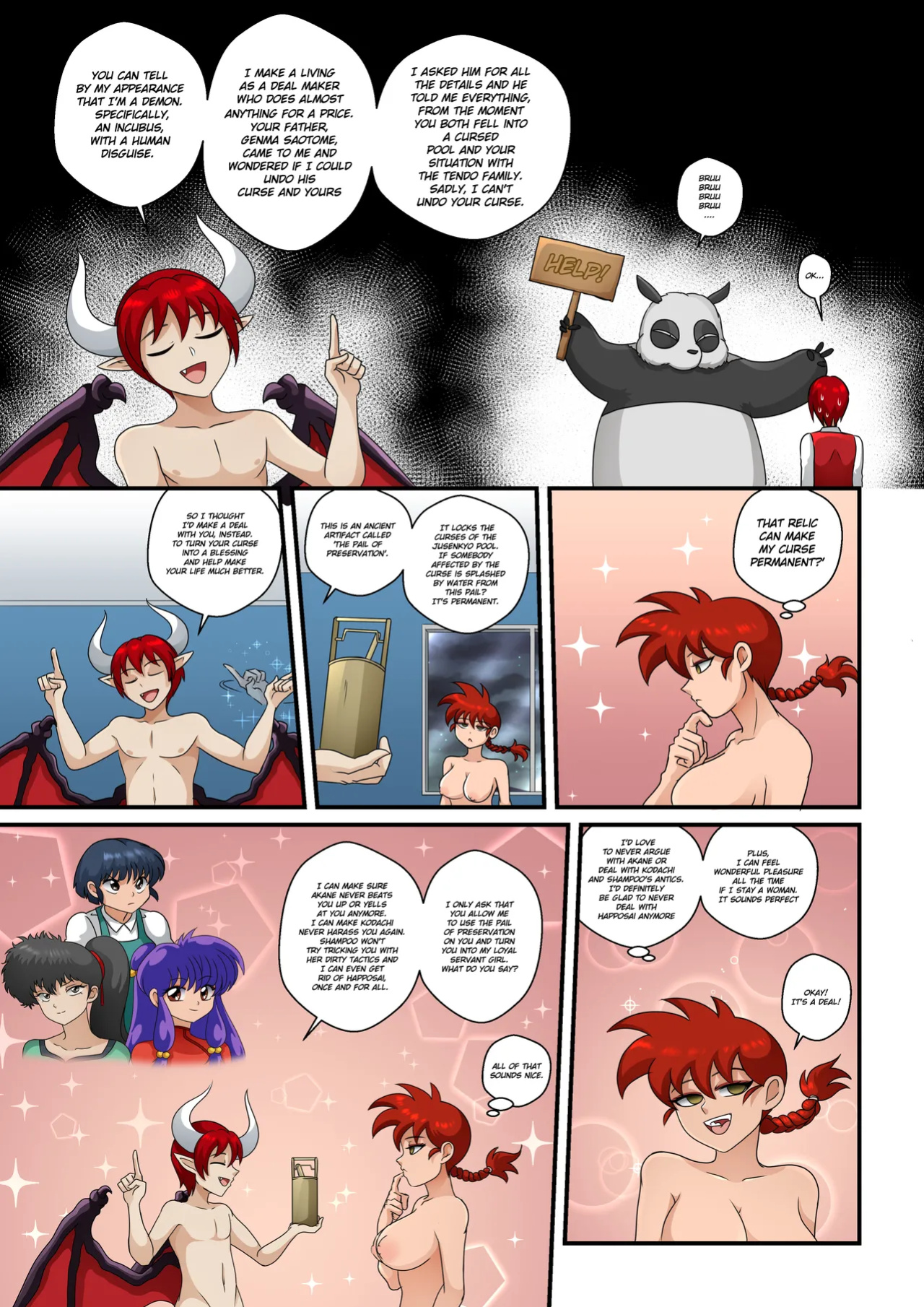 [Omitv] Fatal Fury/Ranma Rule 63