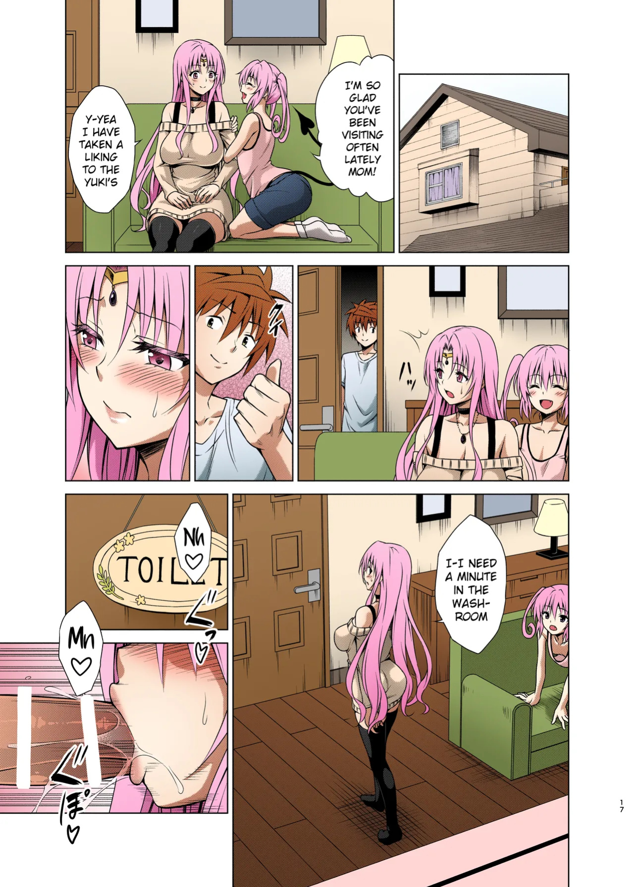 [TORA MACHINE (Kasukabe Taro)] Mesuinu Ouhi | Bitch Queen (To LOVE-Ru) [Colorized]