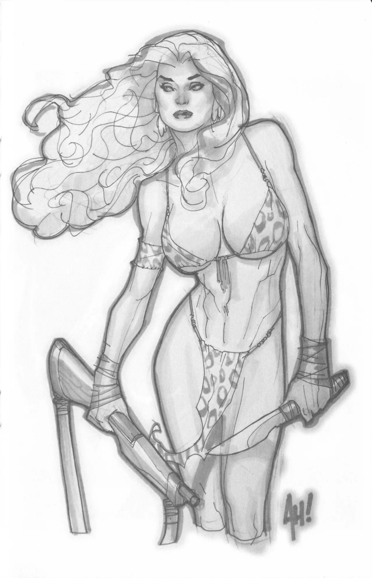 [Adam Hughes] The Details Are A Tad Sketchy
