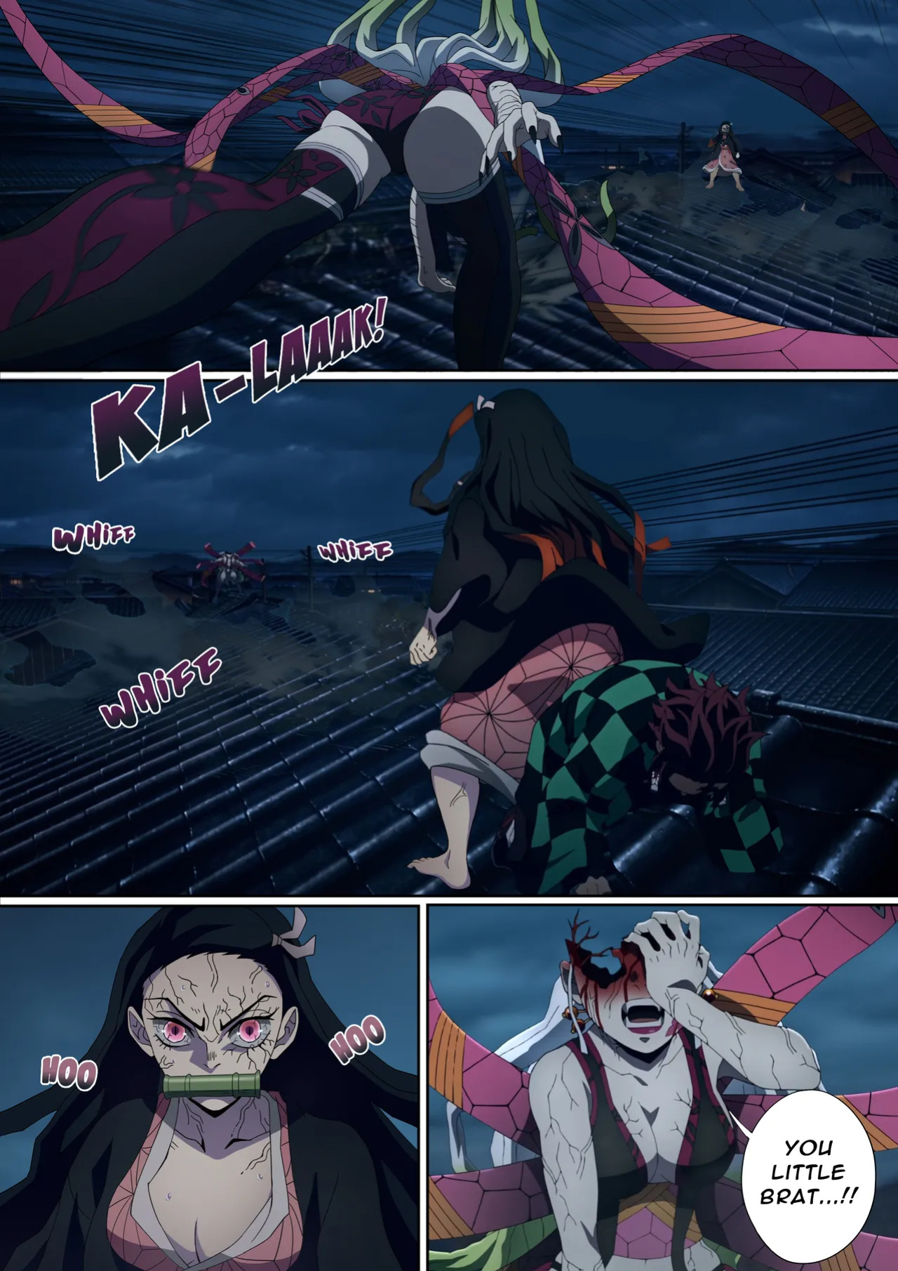 [FootCroft] [Kimetsu no Yaiba] Daki’s Blood Demon Art: Trample 堕姫の血鬼術・紅蓮践踏 (Part 1+Part 2)