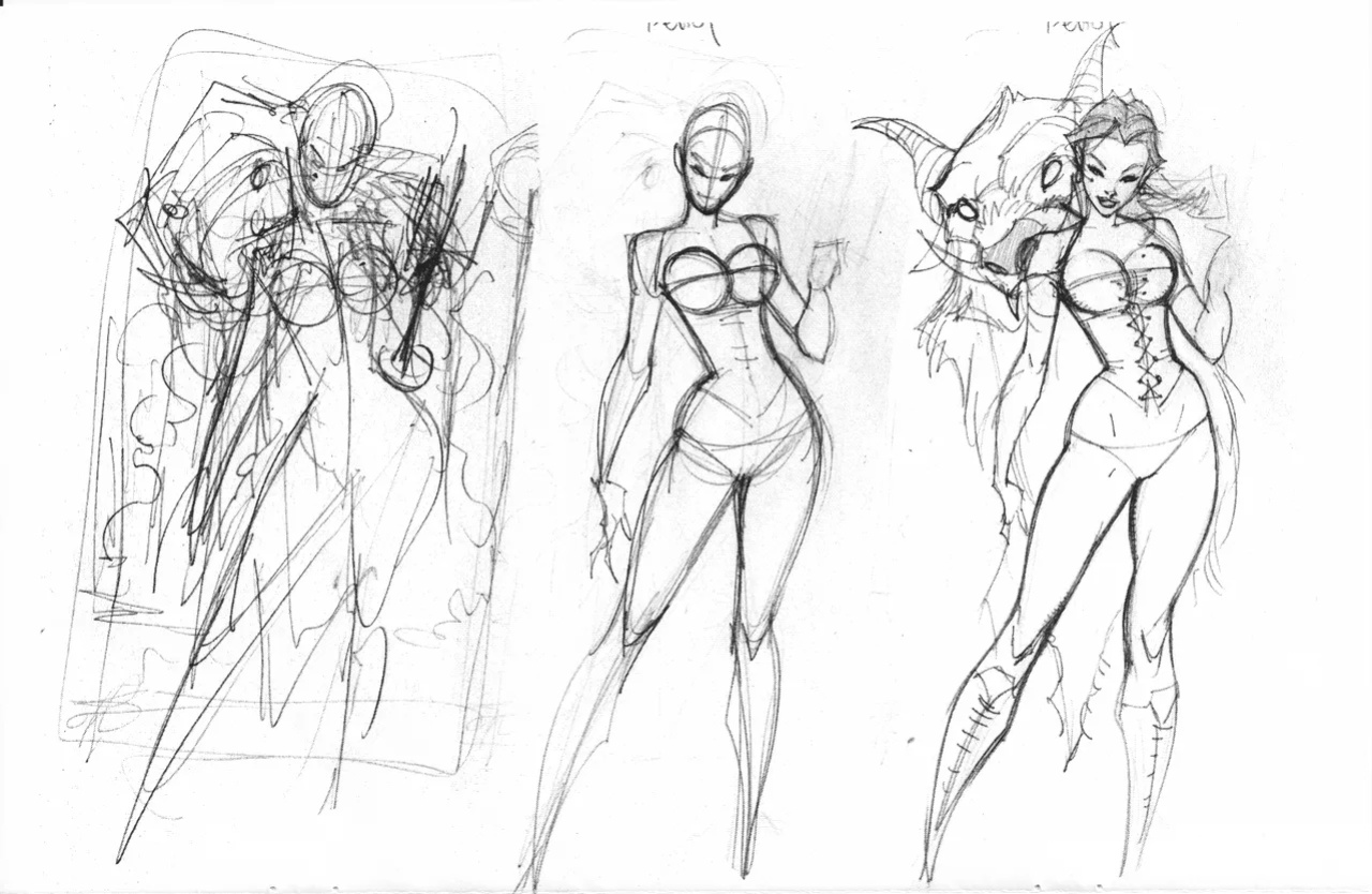 [J. Scott Campbell] 2007 Sketchbook