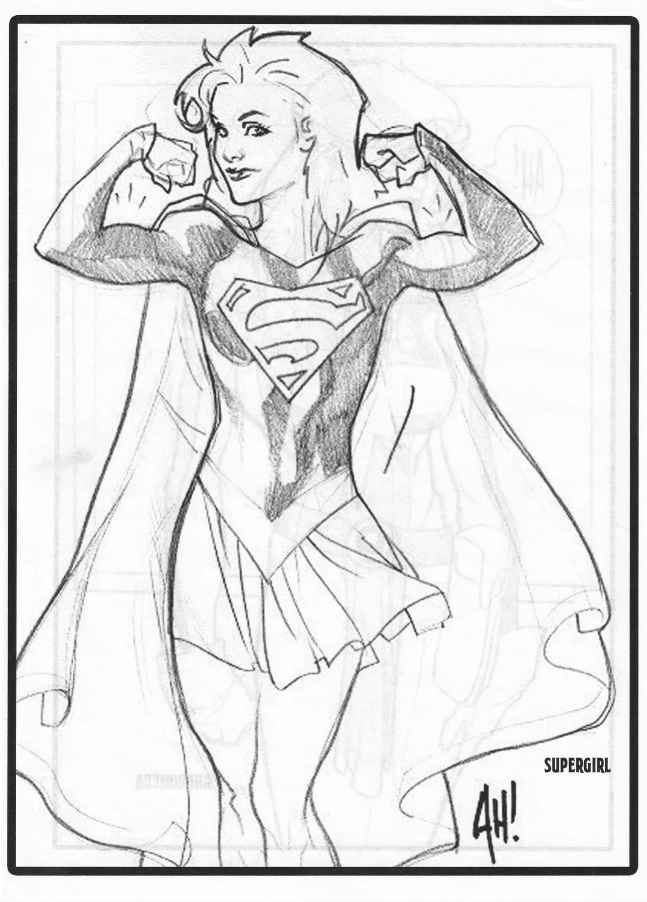 [Adam Hughes] Legion Sketches