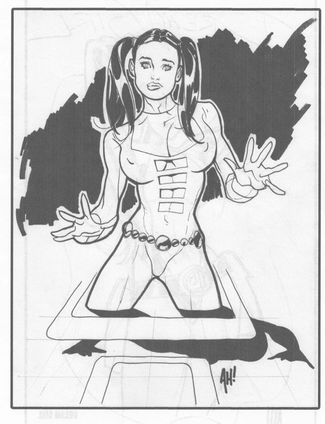 [Adam Hughes] Legion Sketches