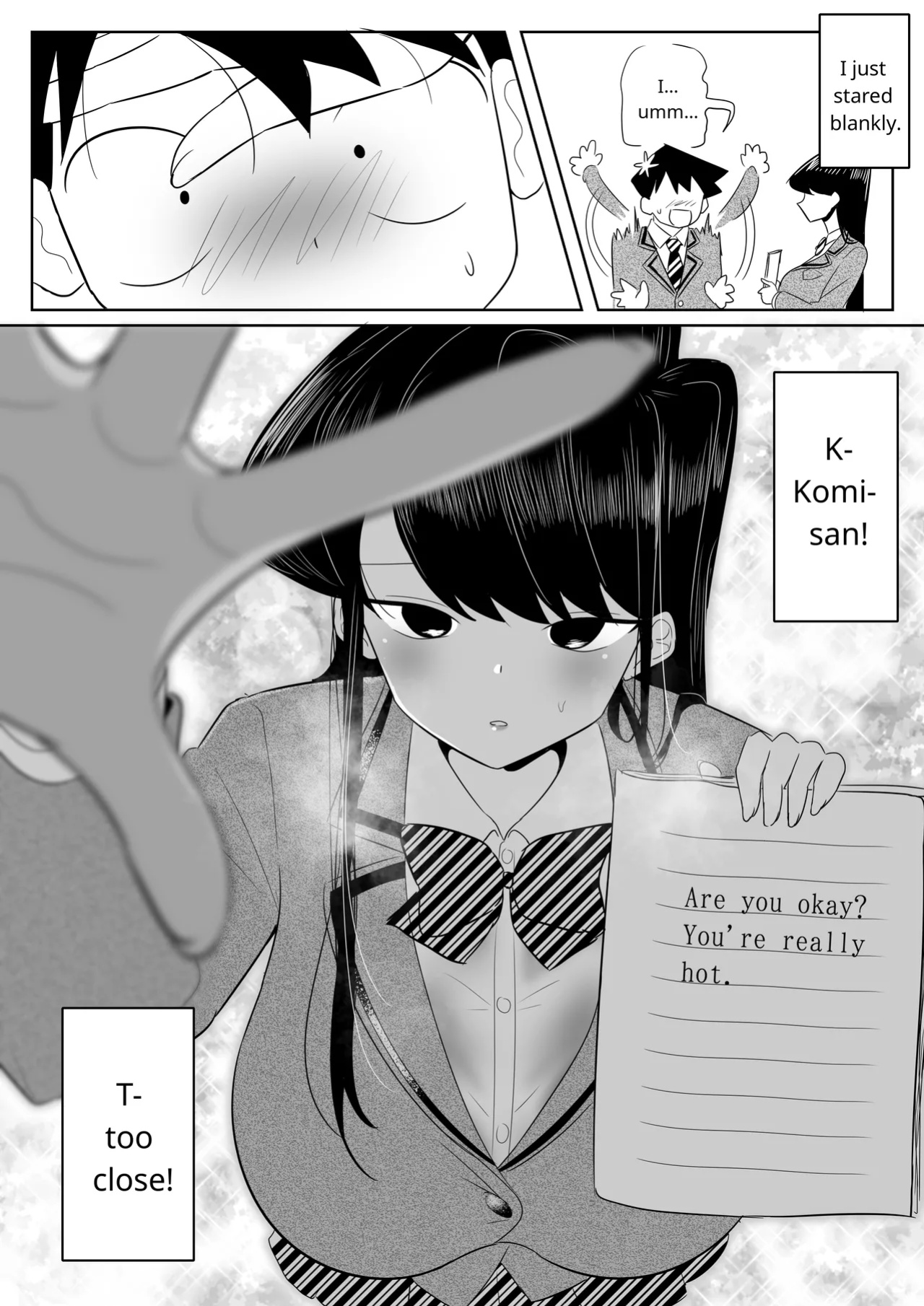[Yamino Kuroko] Komi-san no Tattoo? | Komi-san's Tattoo? (Komi-san wa Komyushou Desu.)