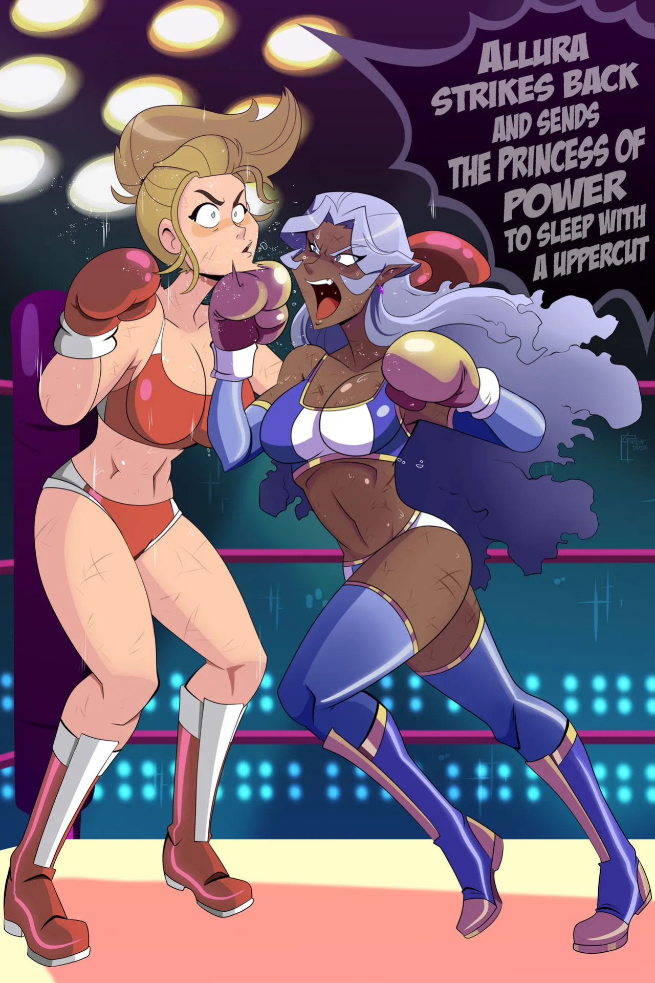 [DRAKE-HERNANDEZ] Adora vs Allura (She-Ra and the Princesses of Power // Voltron: Legendary Defender)