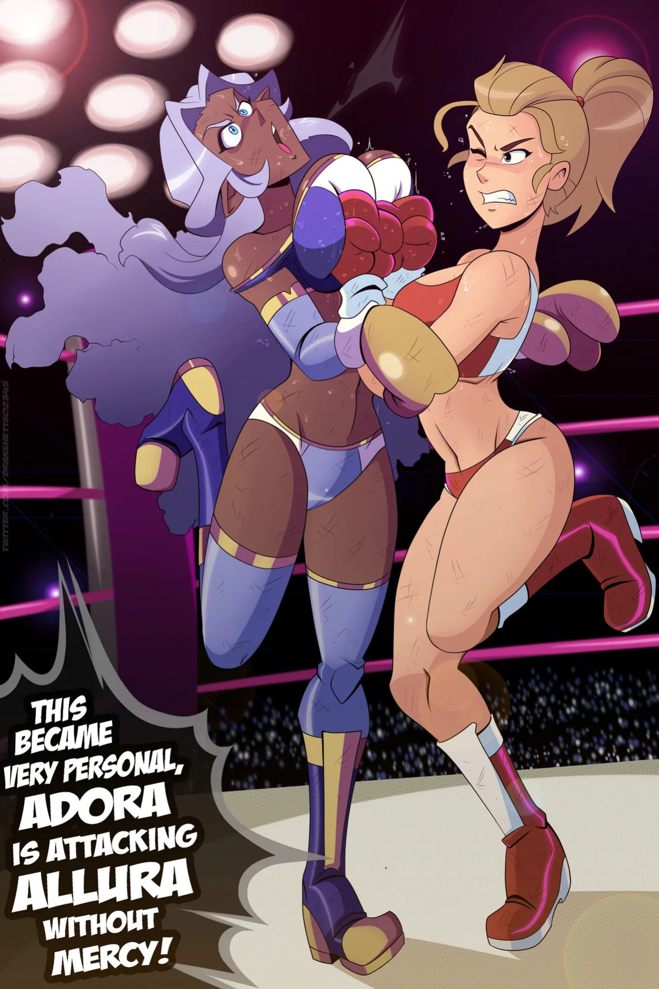 [DRAKE-HERNANDEZ] Adora vs Allura (She-Ra and the Princesses of Power // Voltron: Legendary Defender)