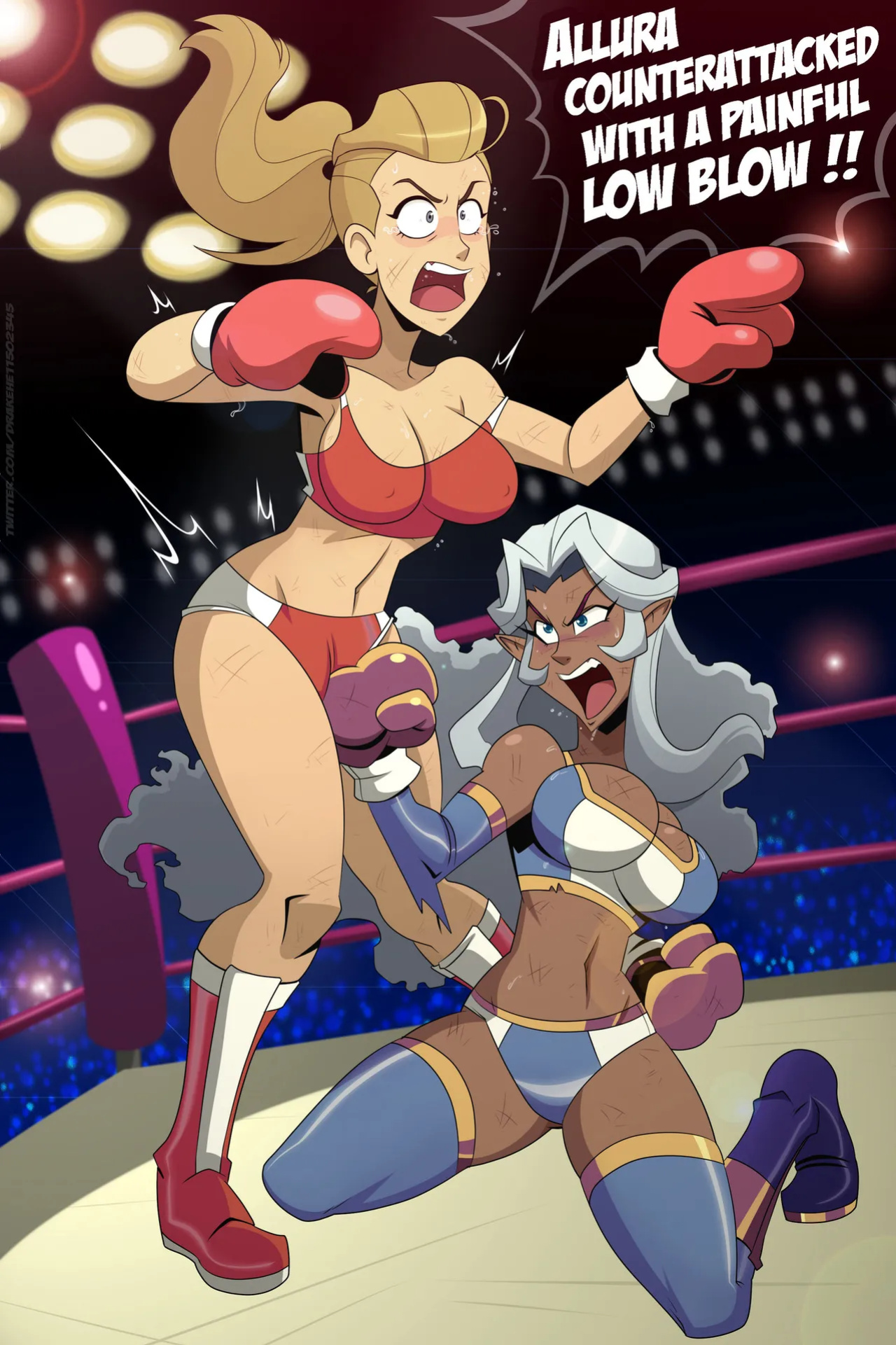 [DRAKE-HERNANDEZ] Adora vs Allura (She-Ra and the Princesses of Power // Voltron: Legendary Defender)